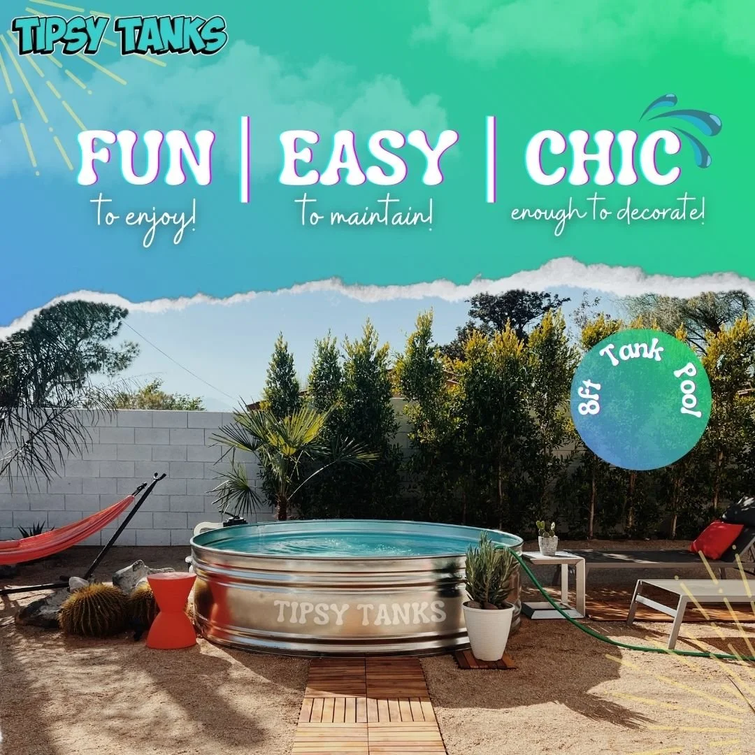 Soft Stock Tank Pool Cover — Tipsy Tanks :: Beat the summer heat with