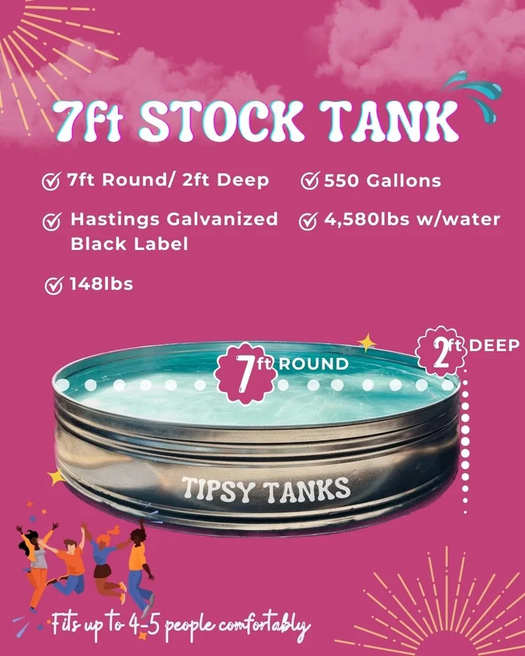 Stock Tank Pools California Tipsy Tanks