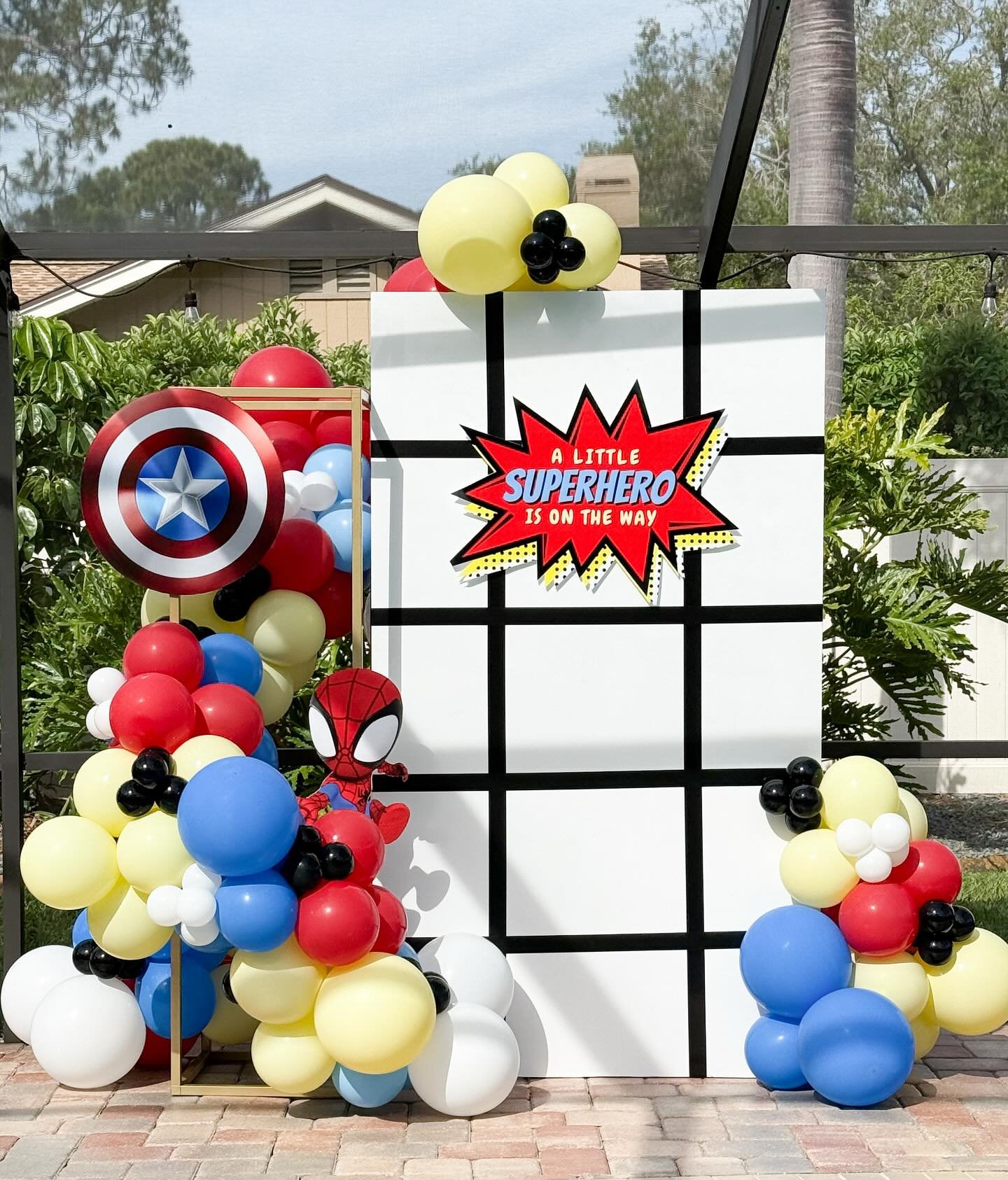 A little SUPERHERO is on the way!!
.
.
.
.
.
.
.
.
.
#Ballooninspo #balloonbackdrop #balloondecoration #balloondecorator #balloongarland #balloonarch #balloonstylist #balloonartist#smallbusiness #smallbiz #balloonbusiness#events #party #eventplanner 