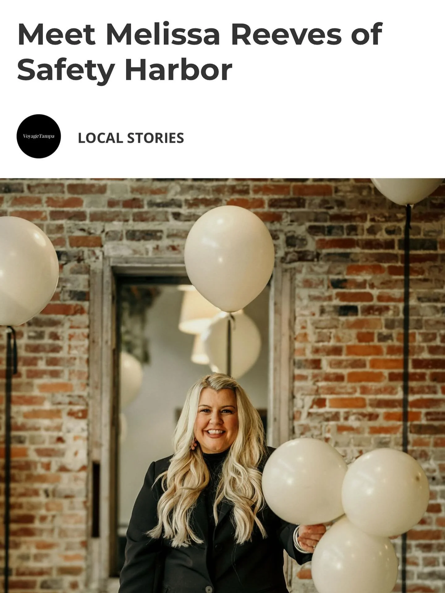 I did a thing&hellip; 👀

I said yes to being interviewed by TampaVoyage!

Was I nervous? 1000%. Did I almost say no? Absolutely. But this year is all about growth&mdash;and that means saying YES even when it&rsquo;s scary.

Check it out if you want 