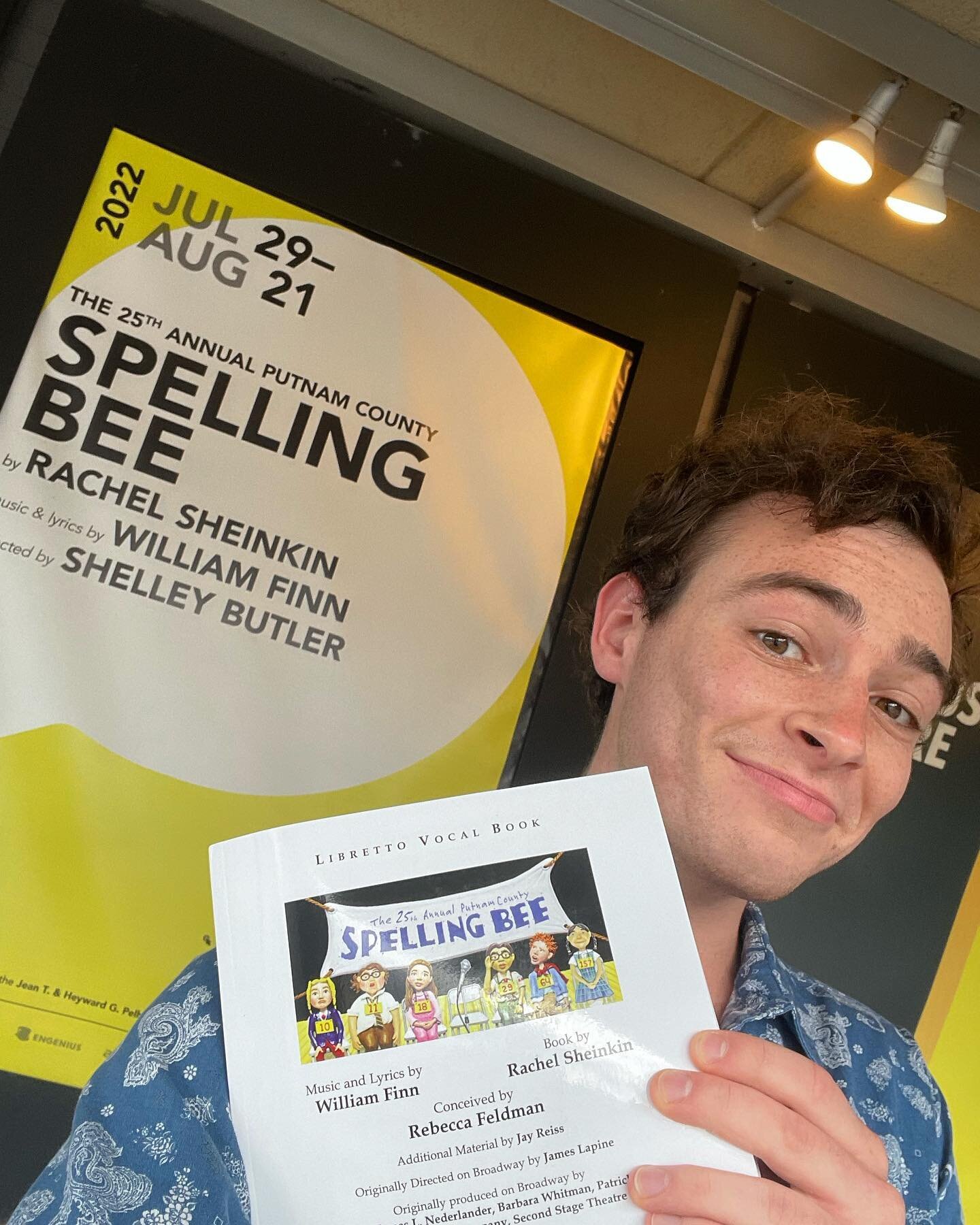 Exciting things!!! This summer I will be at @warehousegvl playing Leaf Coneybear in the 25th Annual Putnam County Spelling Bee! It&rsquo;s one of the first Broadway shows I ever saw and I have loved it ever since, so I am BEYOND stoked to work on thi