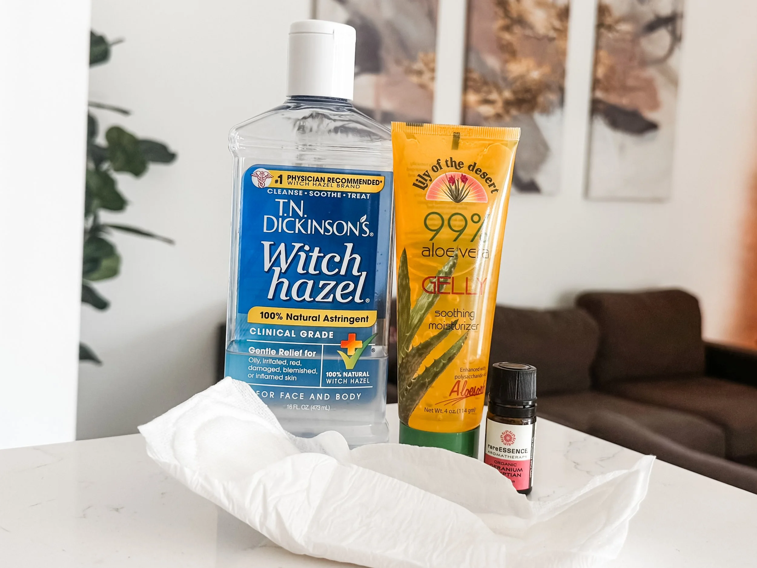 How to Make Padsicles for Postpartum Healing