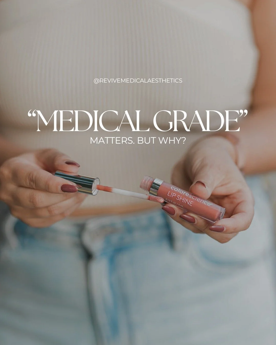 Medical grade matters&hellip; but not for the reason most people think 👇🏼

When we recommend medical grade skincare or makeup, it&rsquo;s not about trying to sell you a more expensive bottle. It&rsquo;s about how your skin actually functions on a b