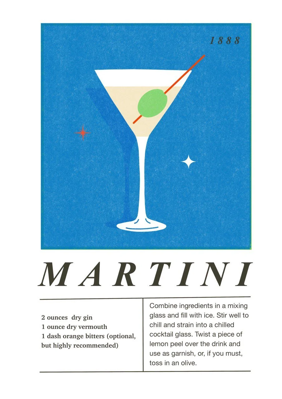 Martini cocktail for Mercilona