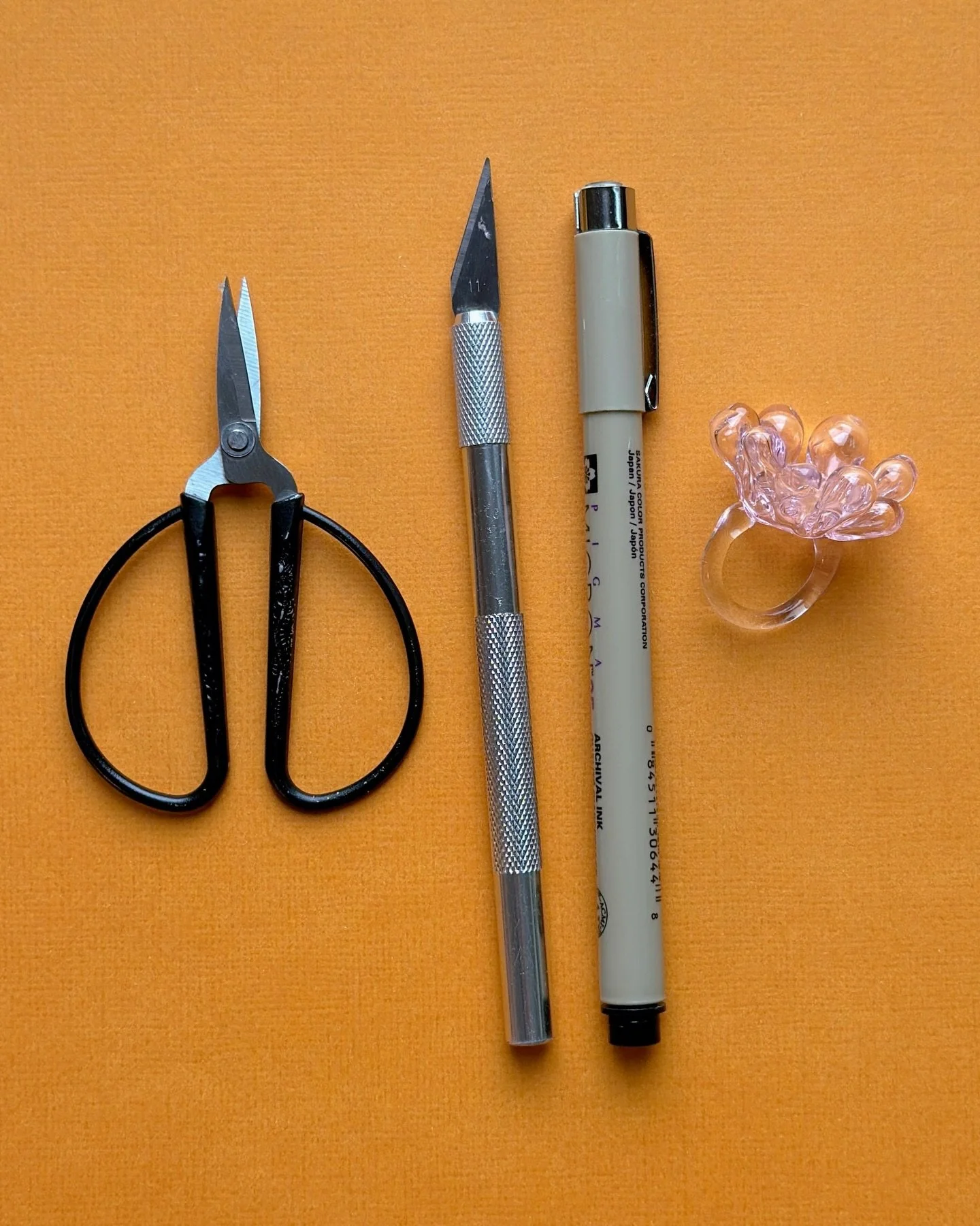 My &ldquo;Working Horses&rdquo; aka papercut tools 

I wanted aesthetics and simple elements