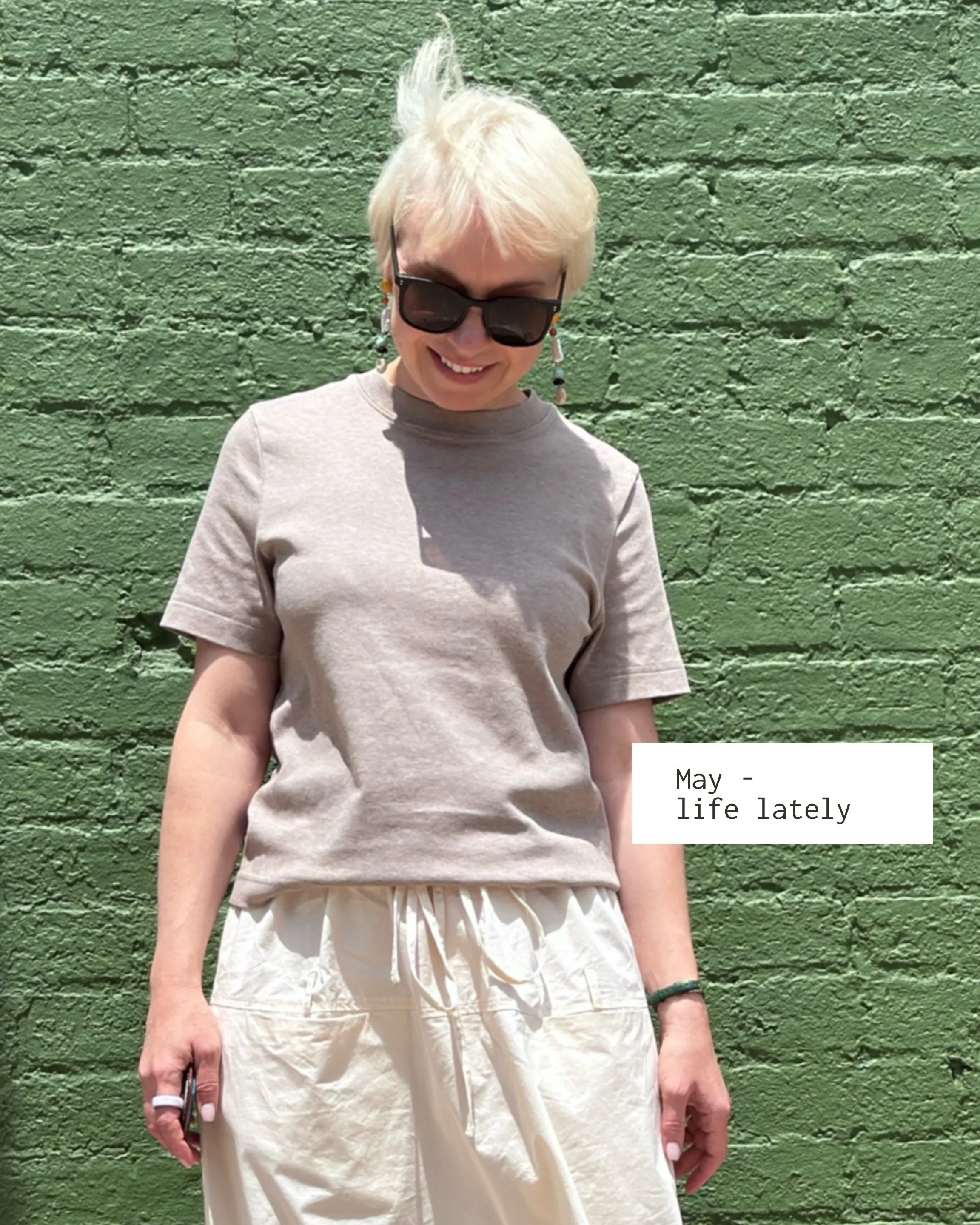 May recap ~ it&rsquo;s summer here (love it)

I can&rsquo;t believe that is summer already, and the first thought that was coming out was change a bit color scheme
I don&rsquo;t know if this spring was going well or not, but what I did: 

&bull; work