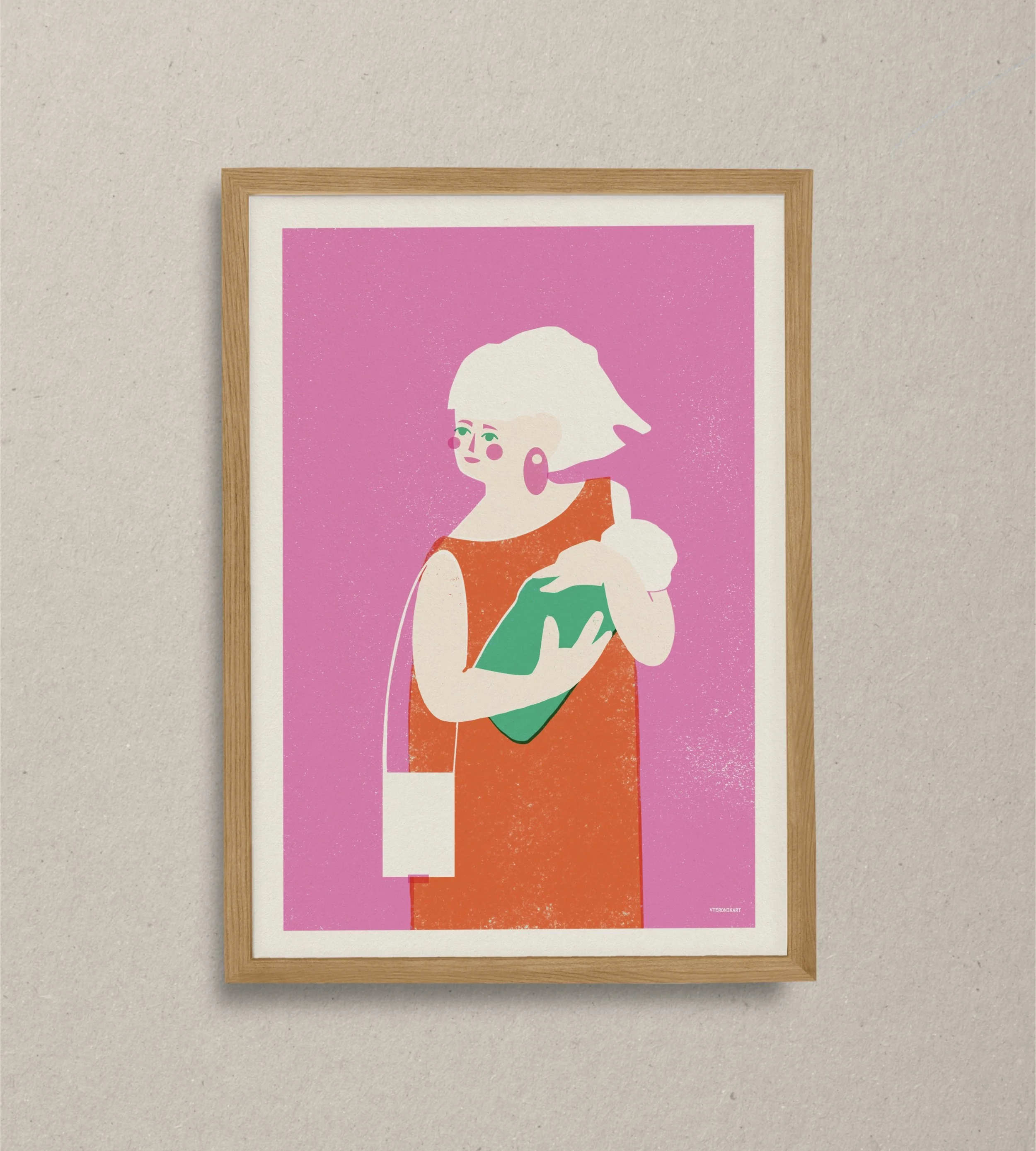 Hold Me Close A5 Print