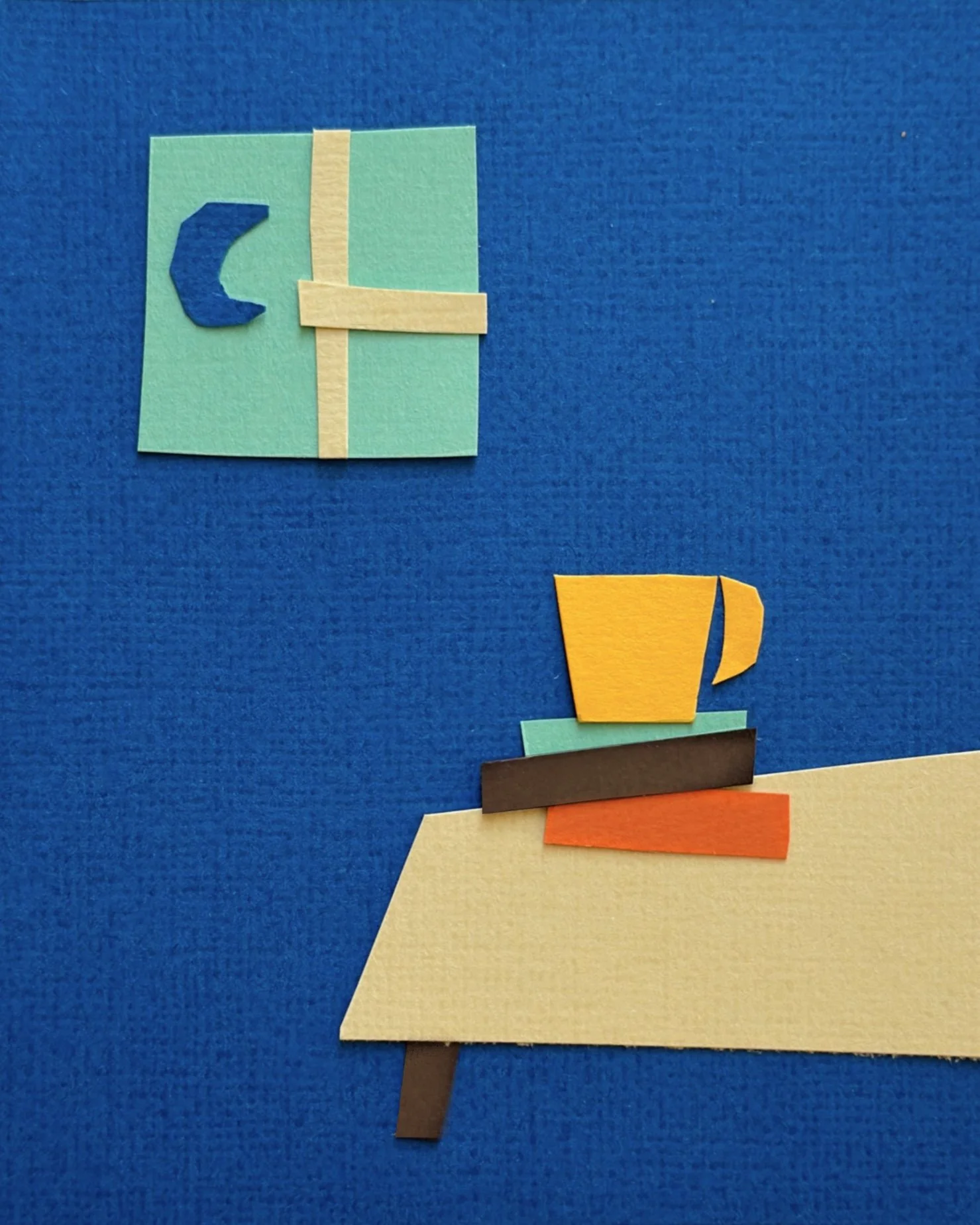 3D paper sculpture in a shadow box, handcrafted gift by vteronikart