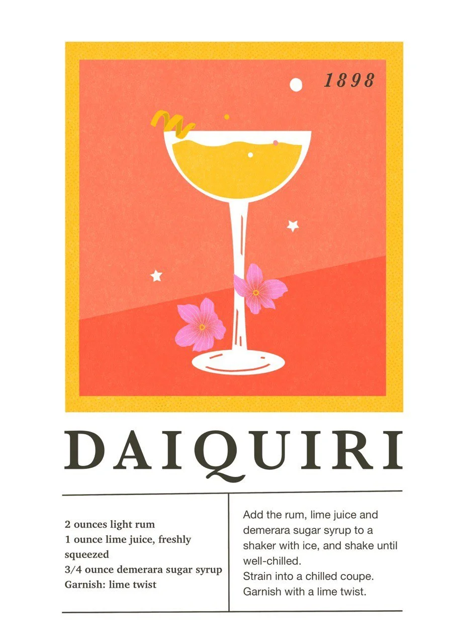 Daiquiri cocktail for Mercilona