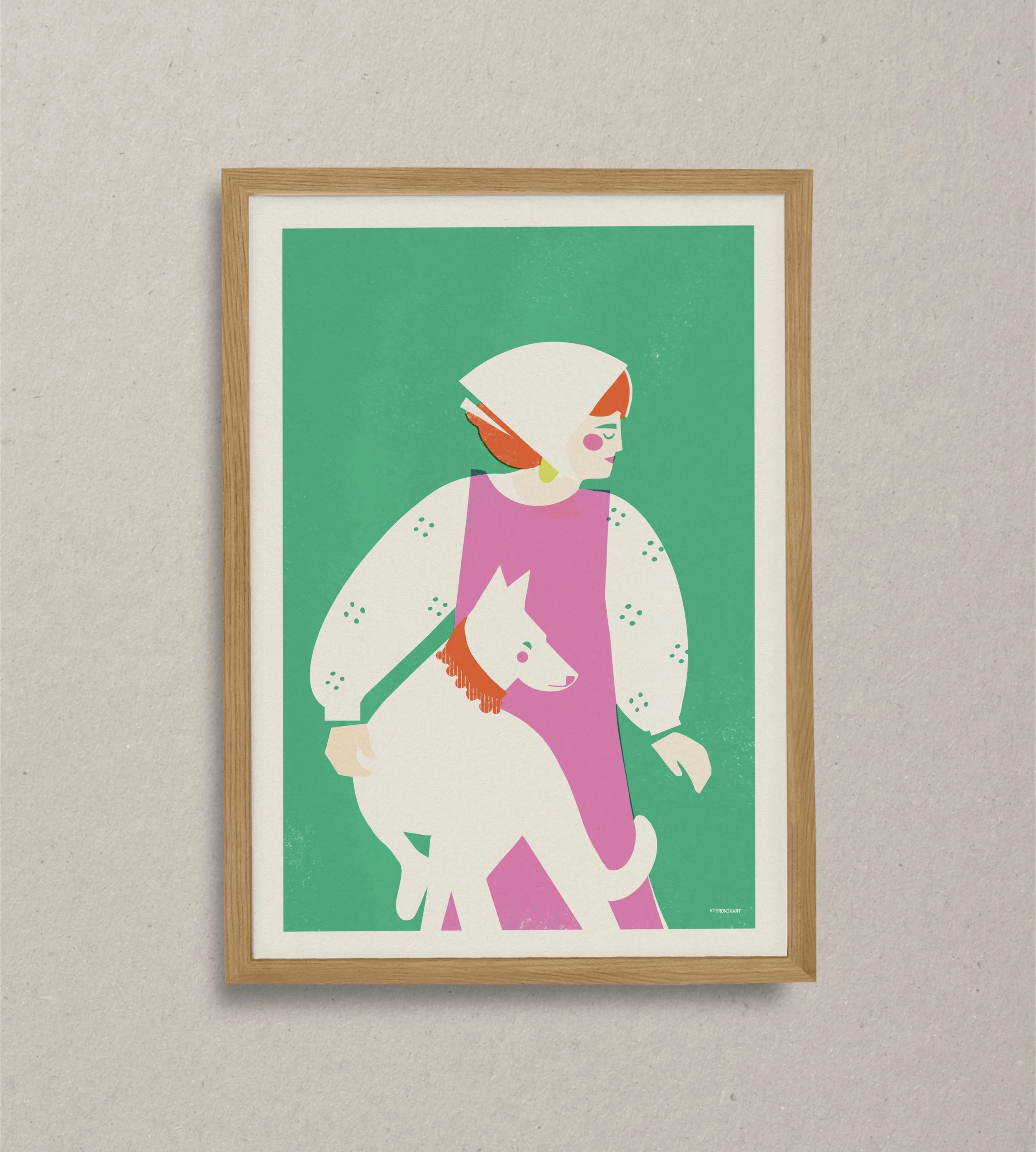 By Your Side A5 Print