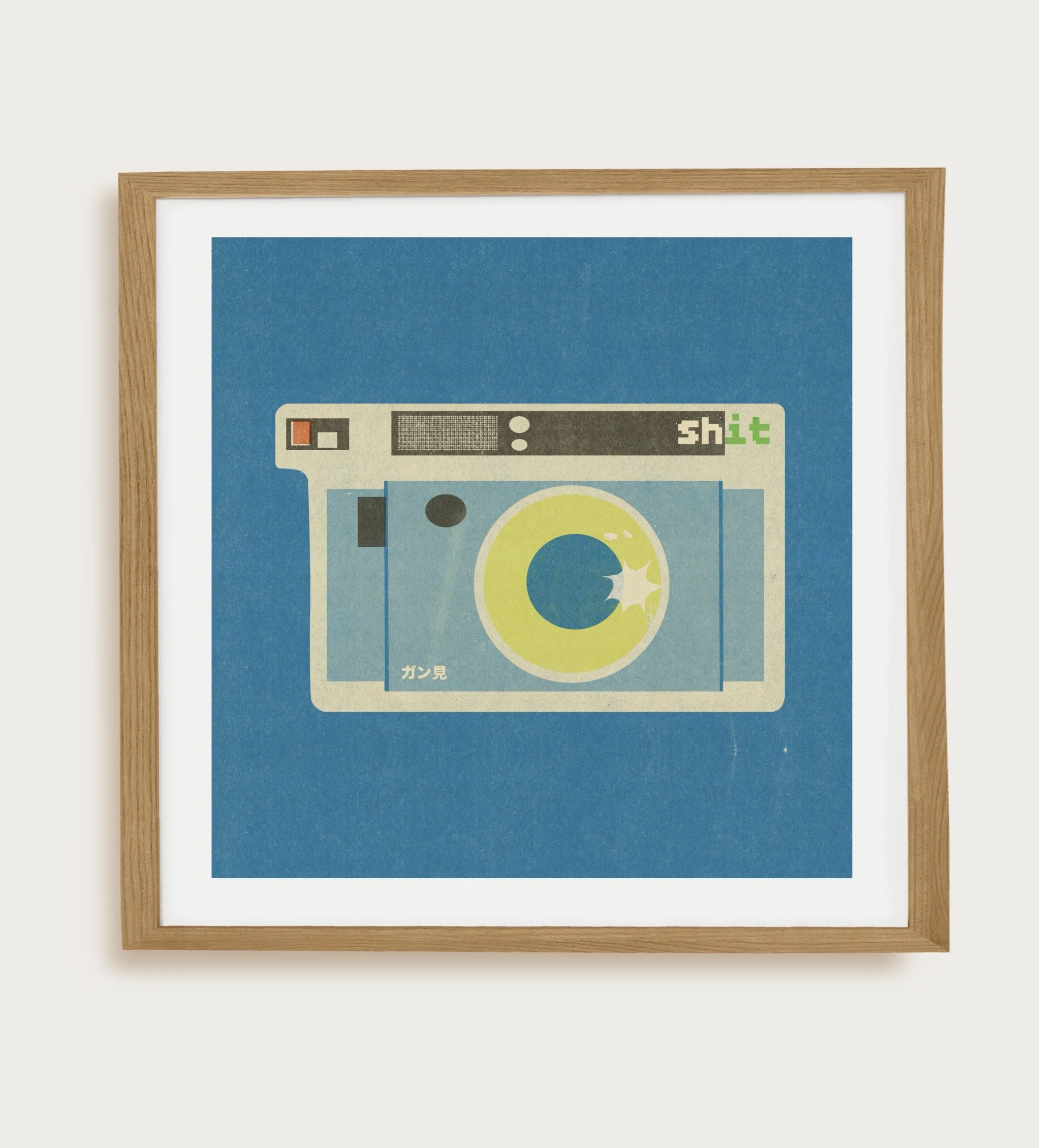Retro Camera Art Print
