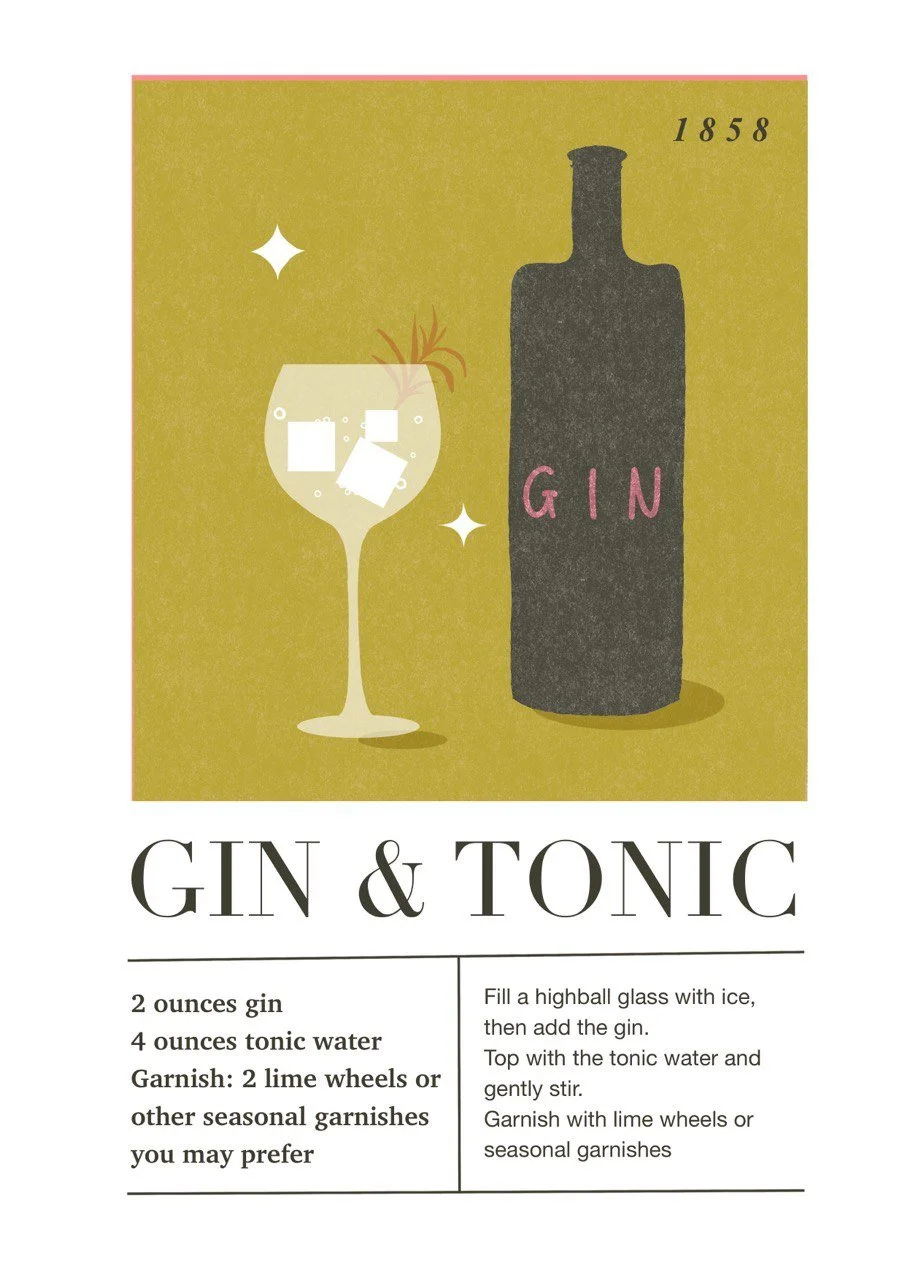 Gin&Tonic cocktail for Mercilona