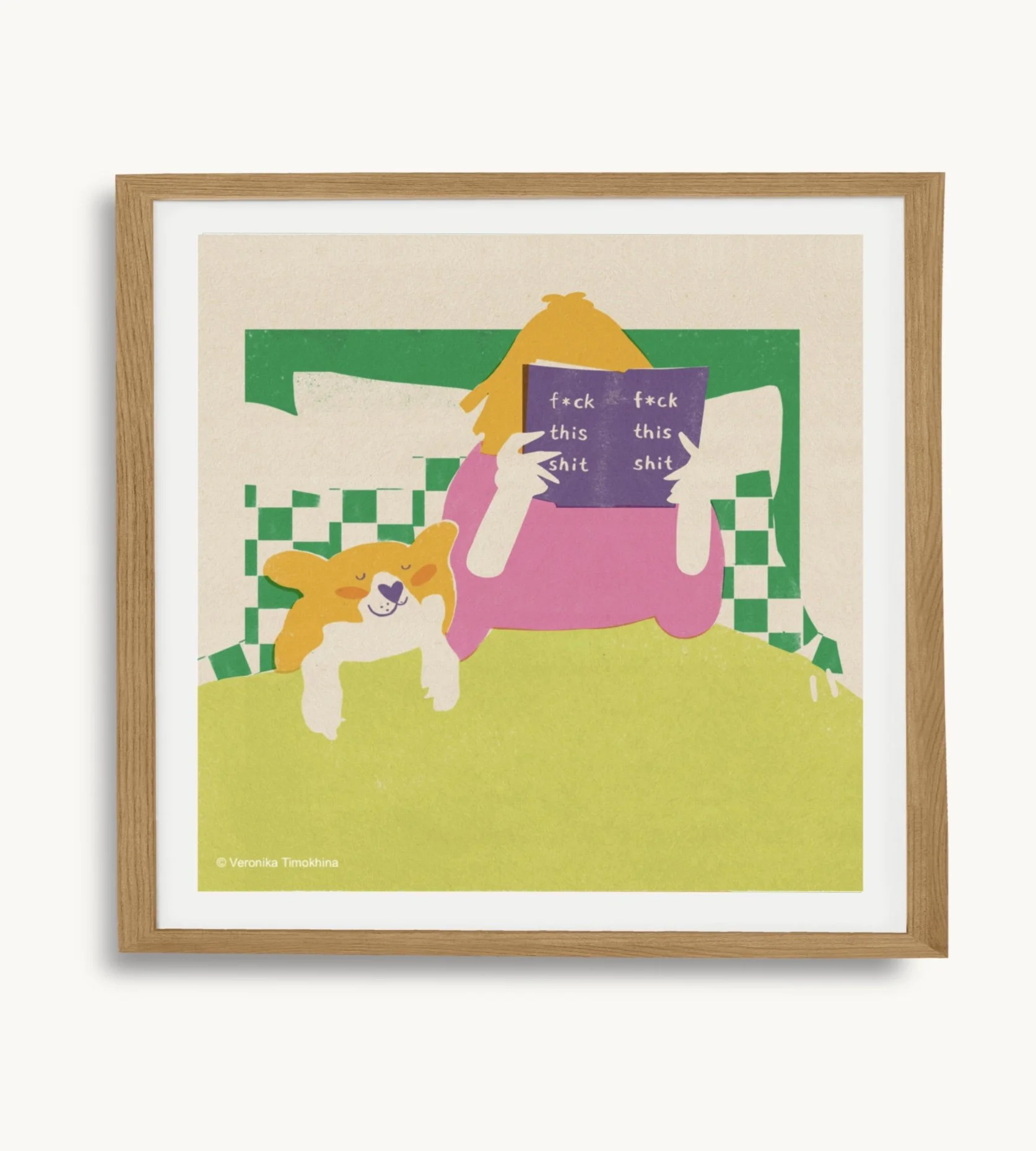 When in Doubt Art Print