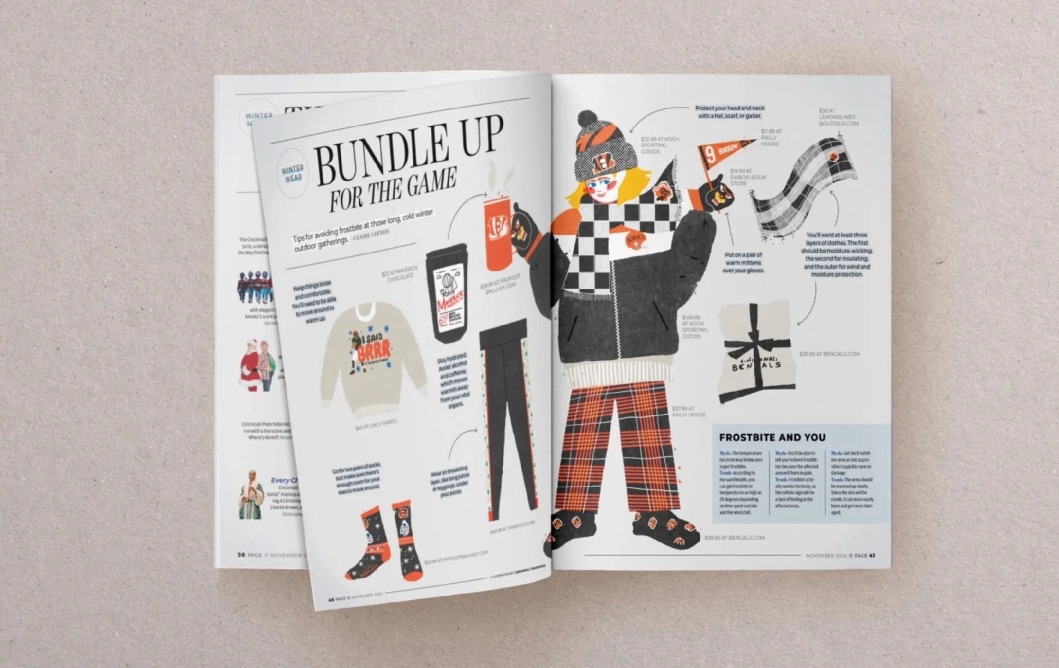 Paper-collage illustration project by Veronika Timokhina — brand and editorial work.