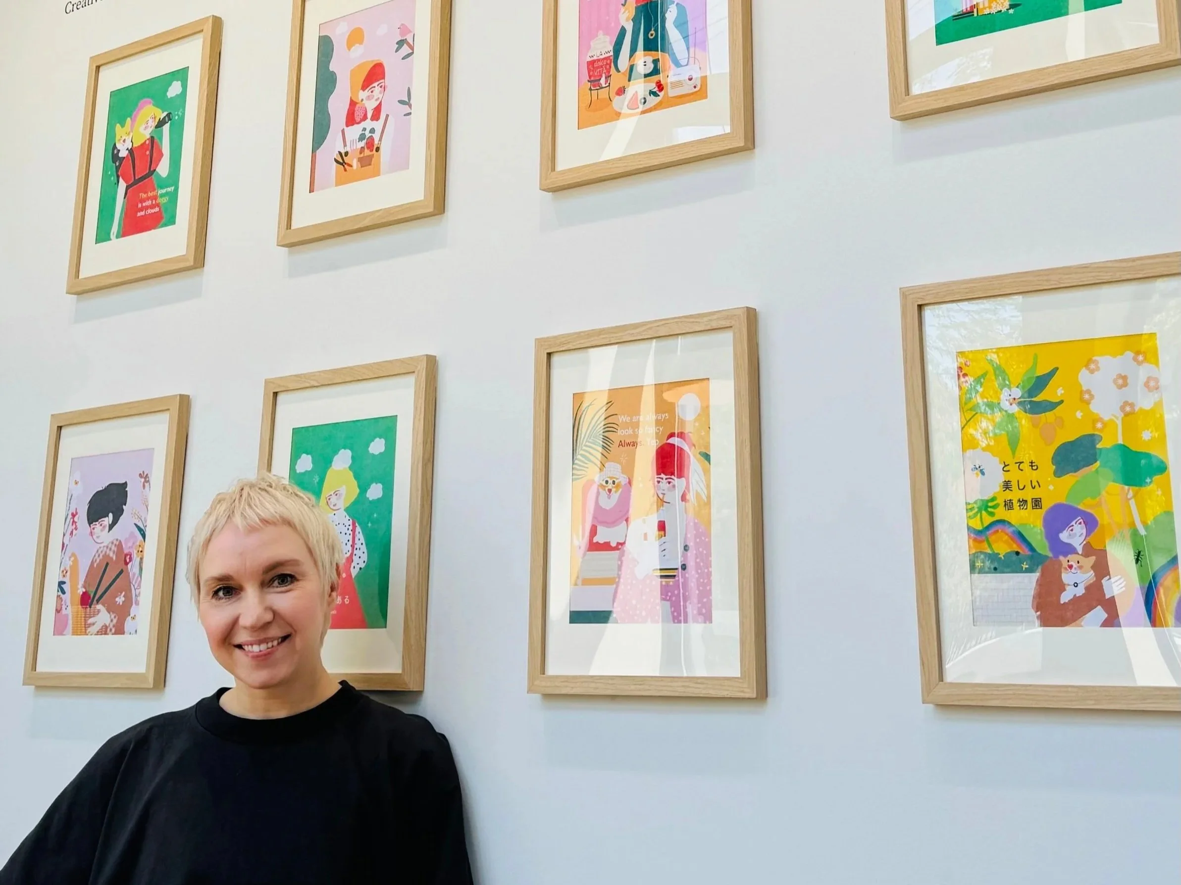 Unique prints, collages, gifts and stationery featuring original illustrations by Veronika Timokhina