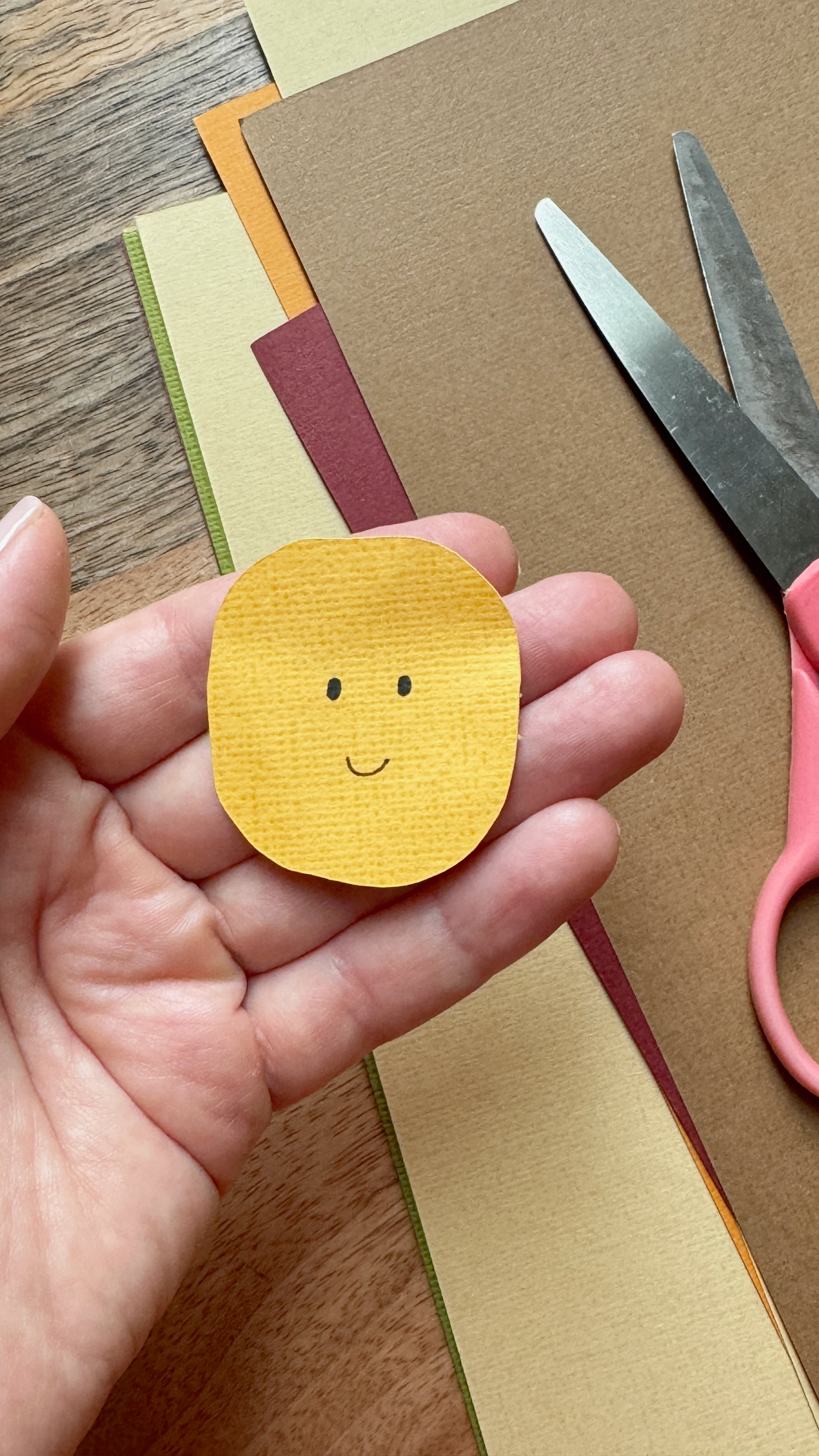 Hand-cut paper collage of [subject/character], layered paper textures, soft color palette, created by Veronika Timokhina.