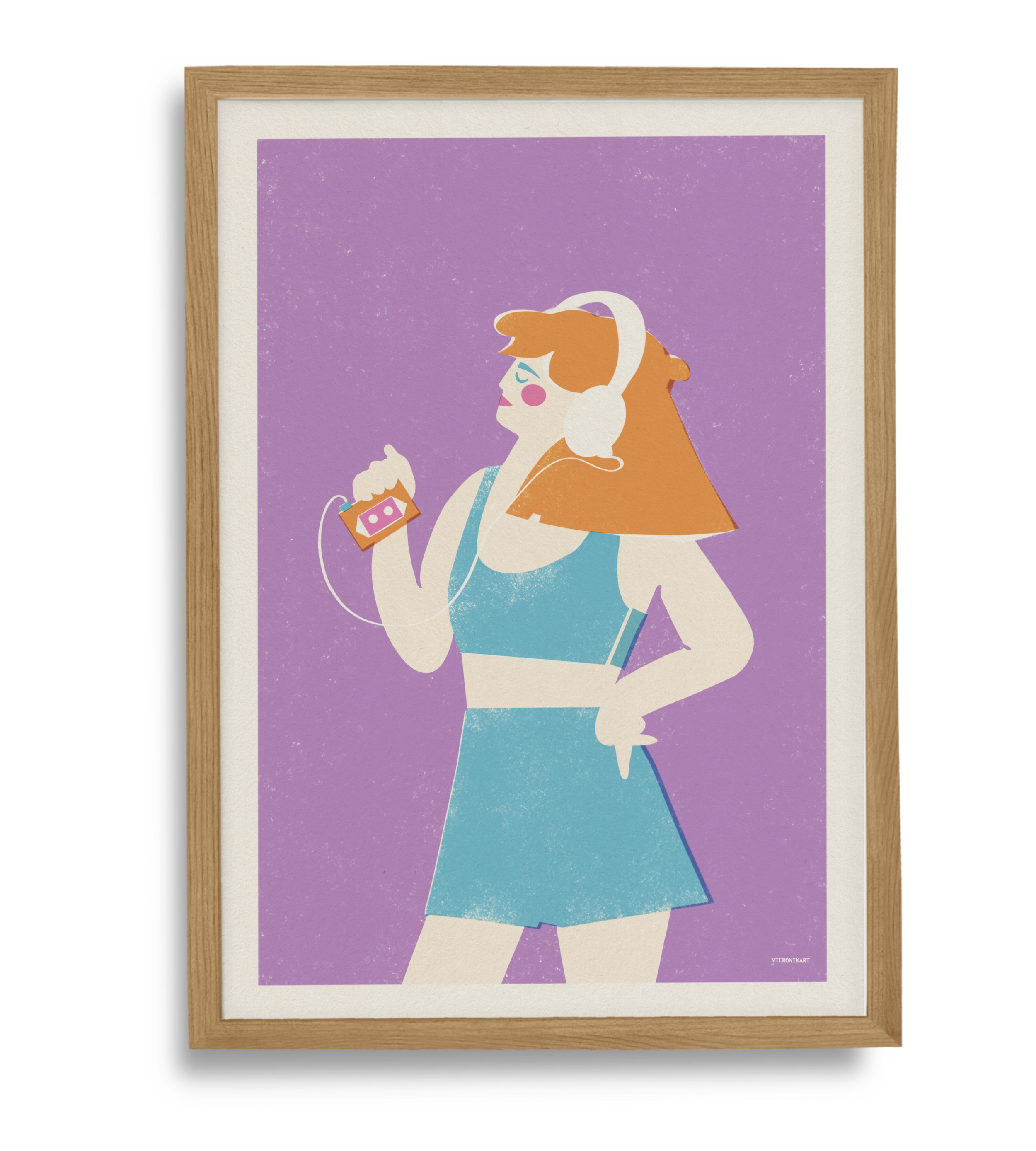 Main Character A5 Print
