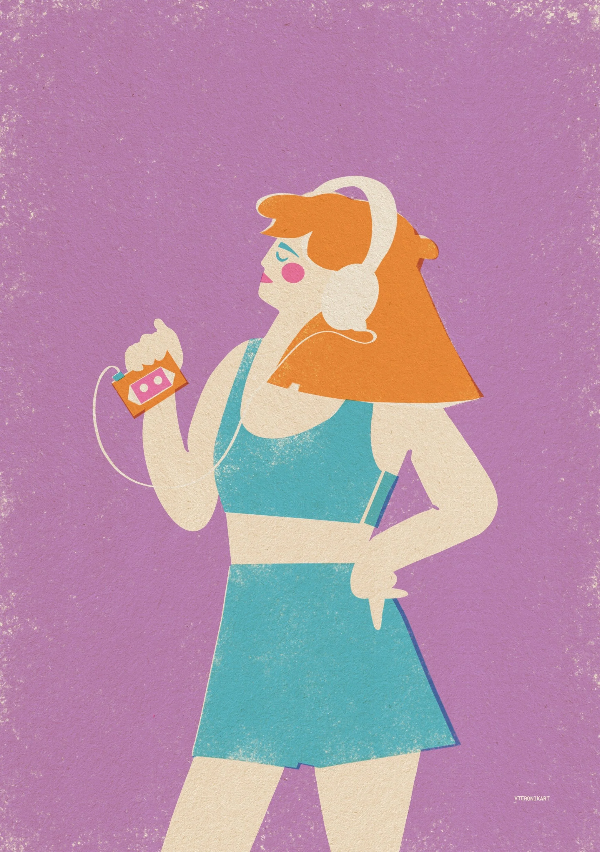 Main Character A5 Print