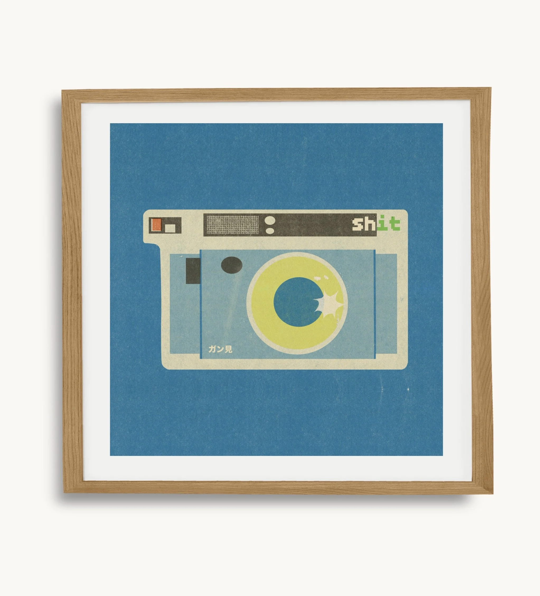 Retro Camera Art Print