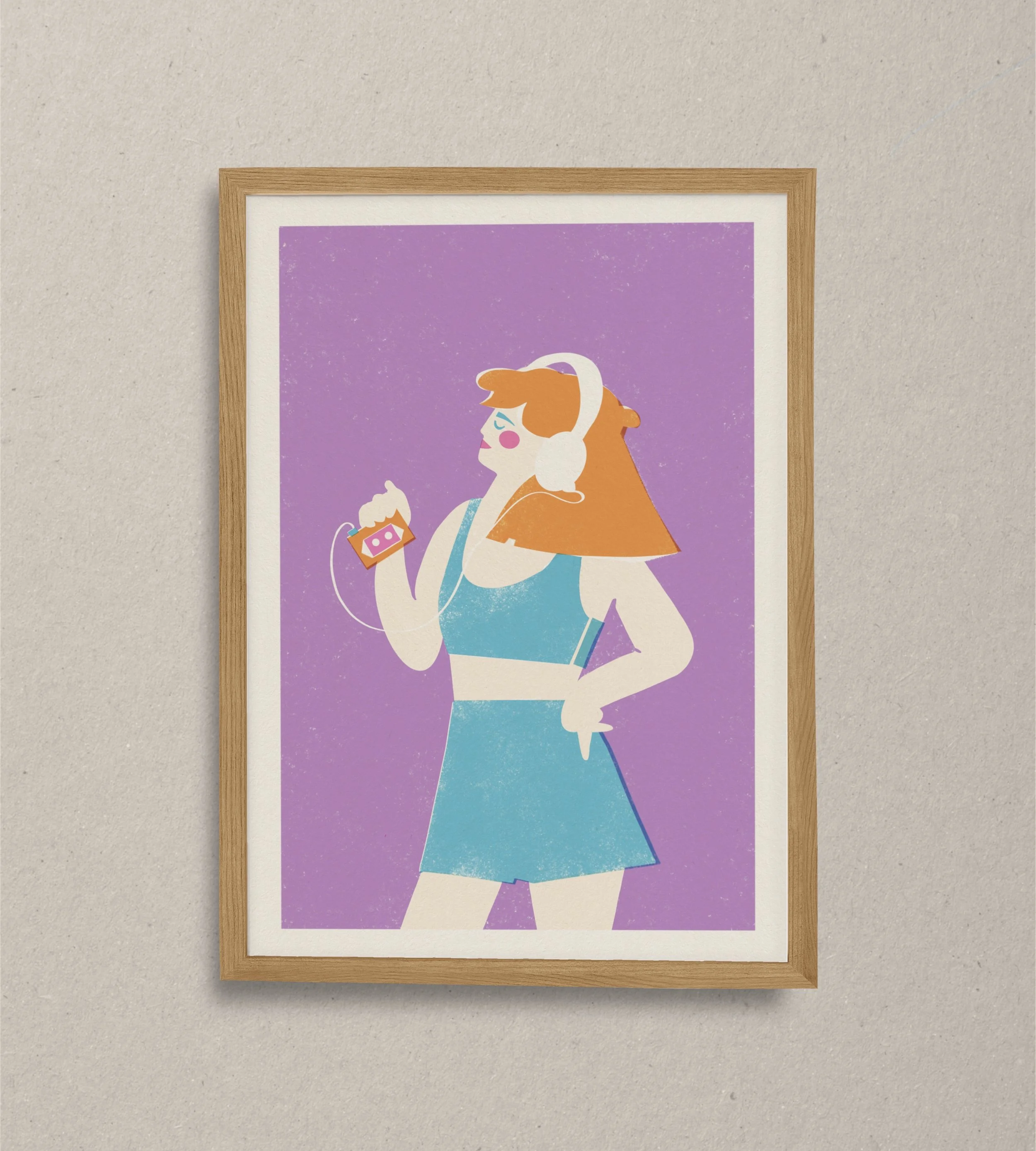 Main Character A5 Print