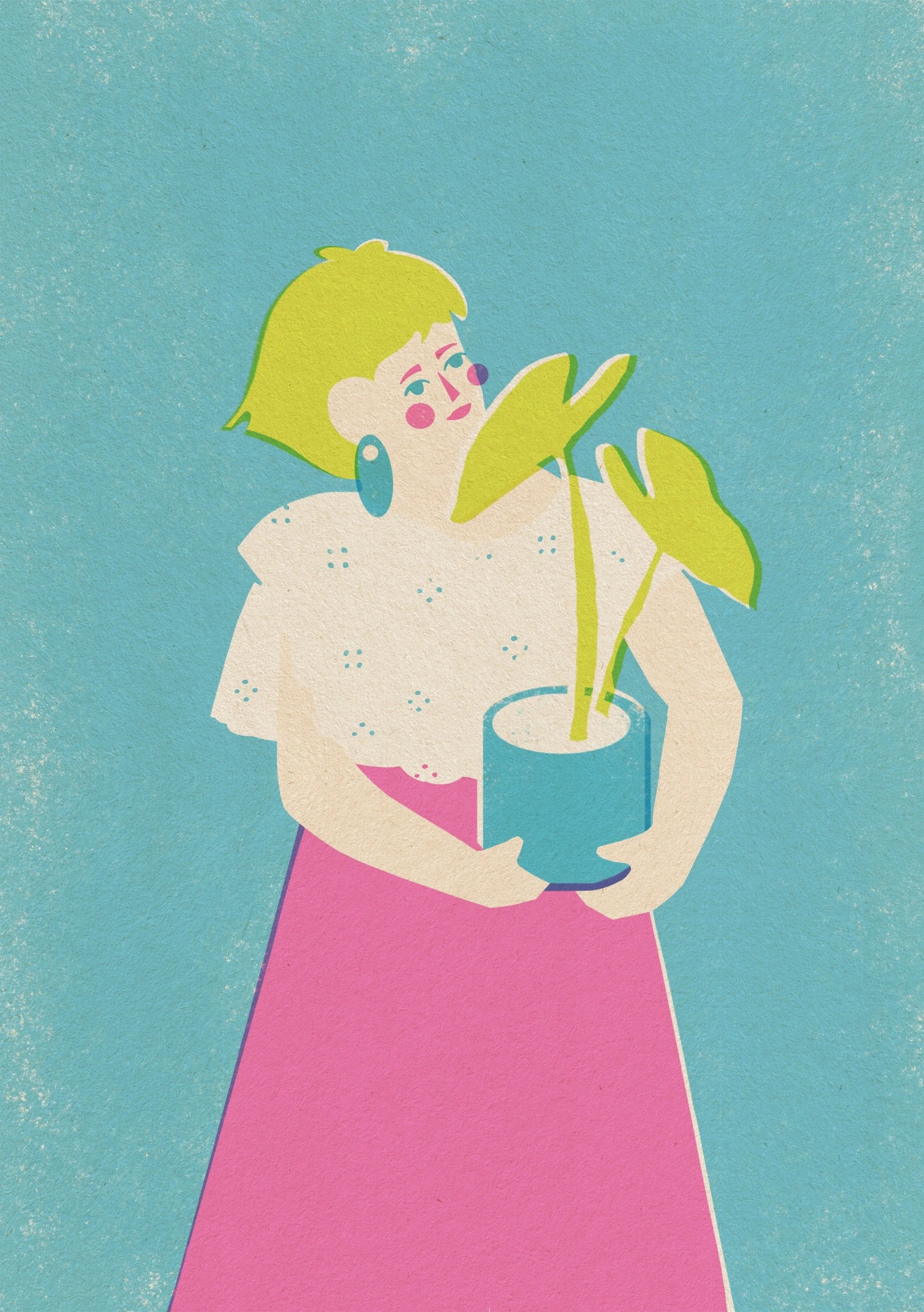 Keep Growing A5 Print