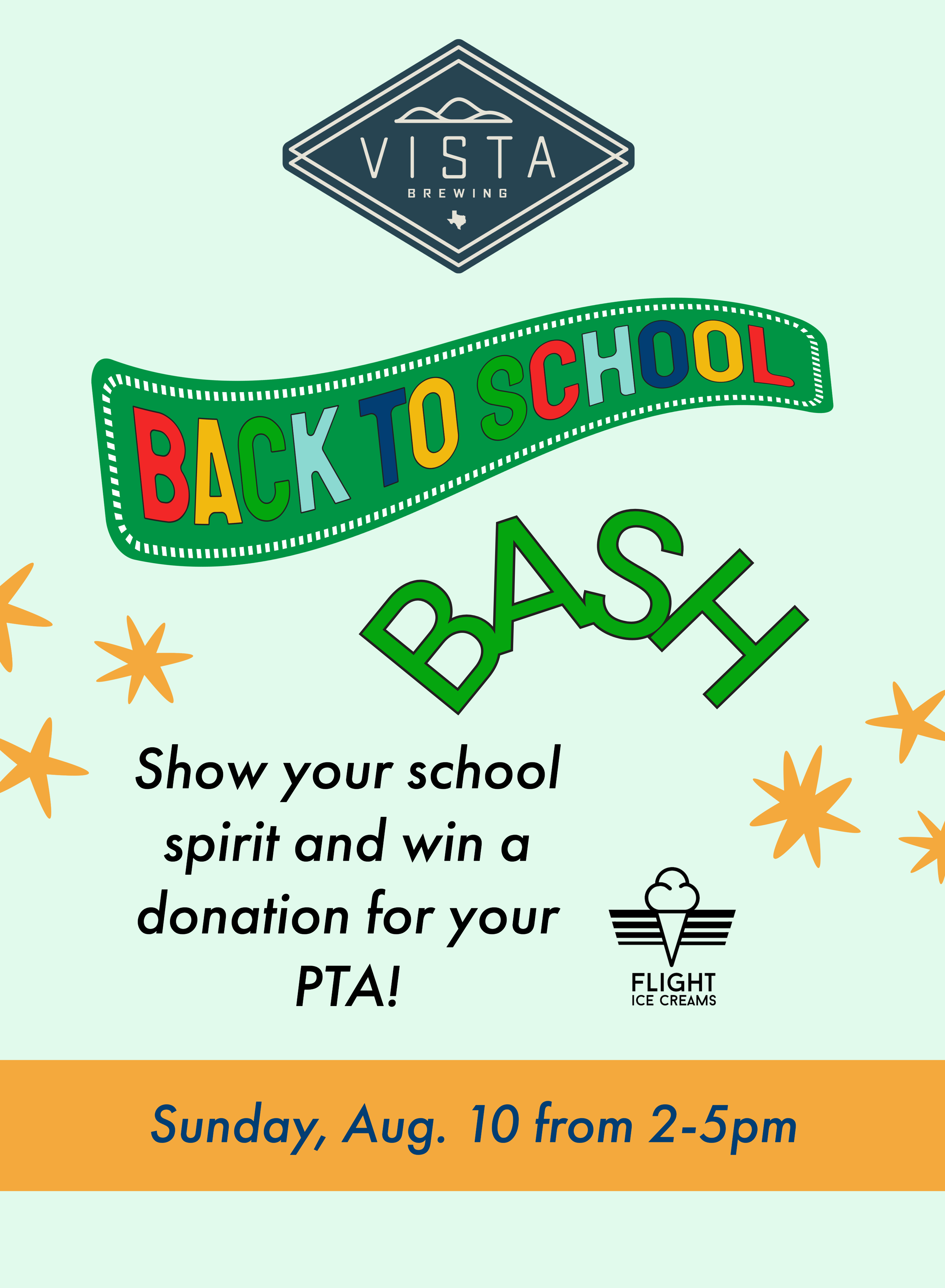 Back to School Bash at Vista