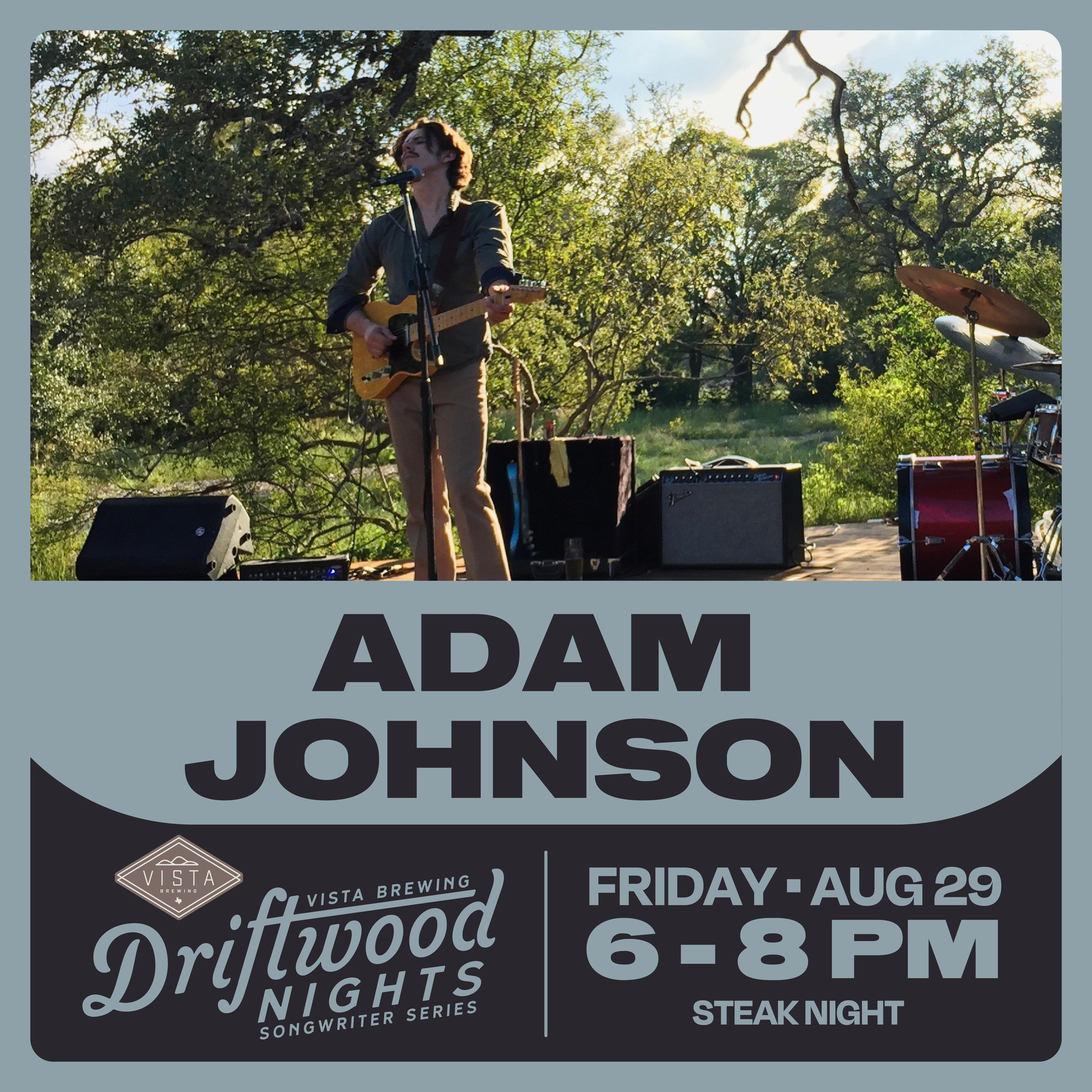 Live Music: Driftwood Nights Songwriter’s Series