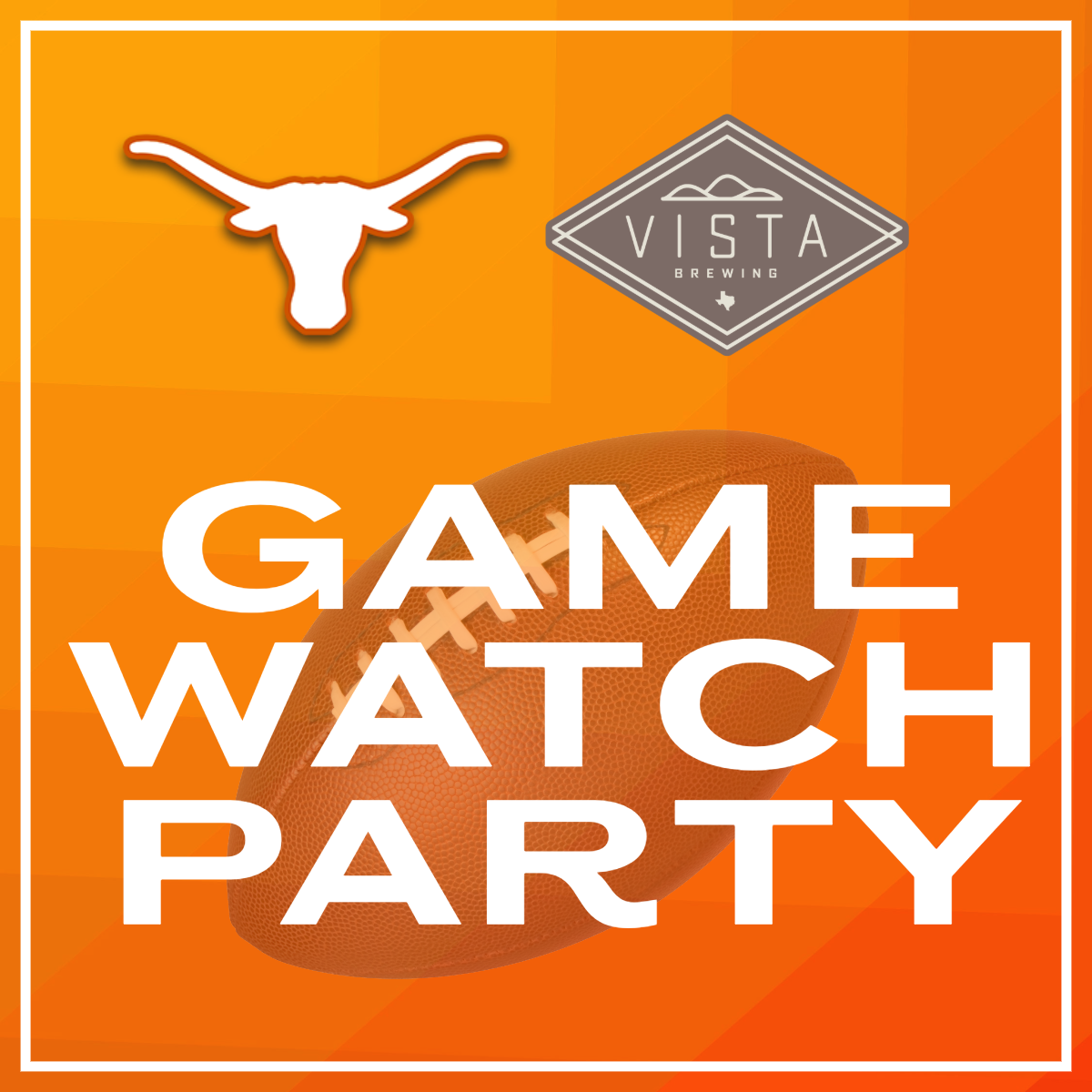 Longhorn Football Game Watch Party