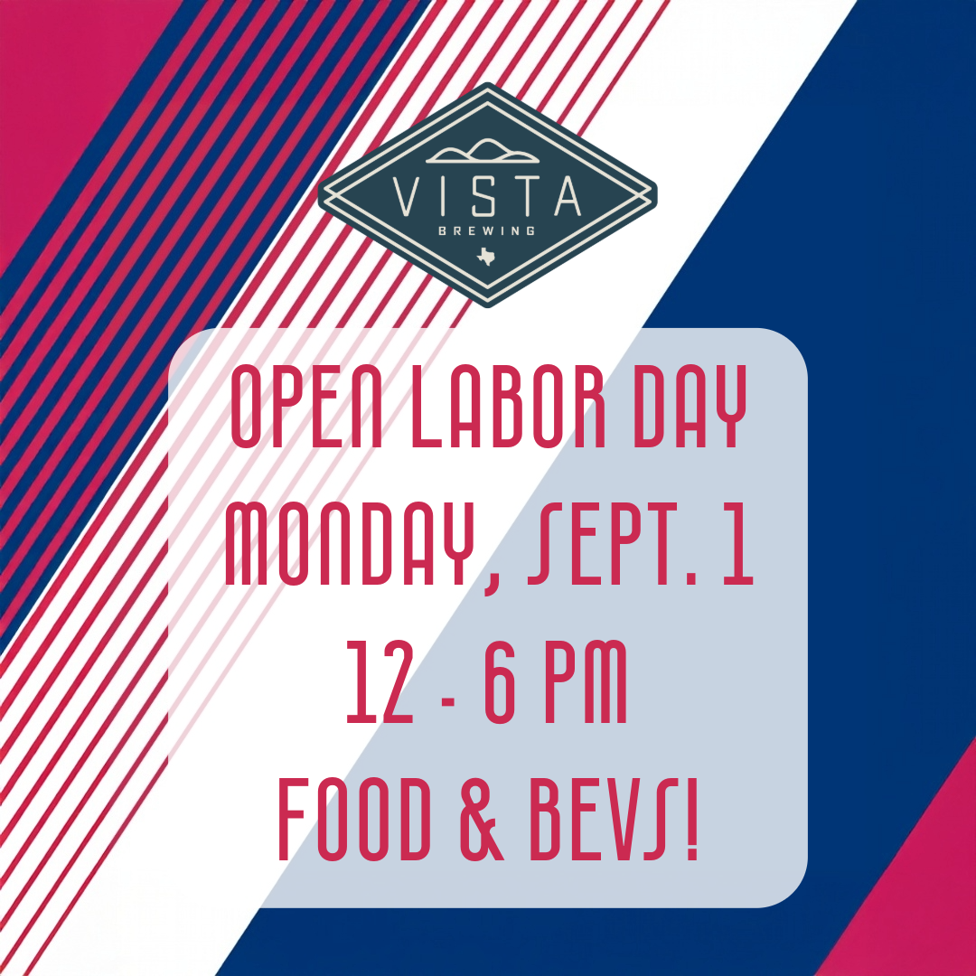 Open Labor Day Monday 12-6pm