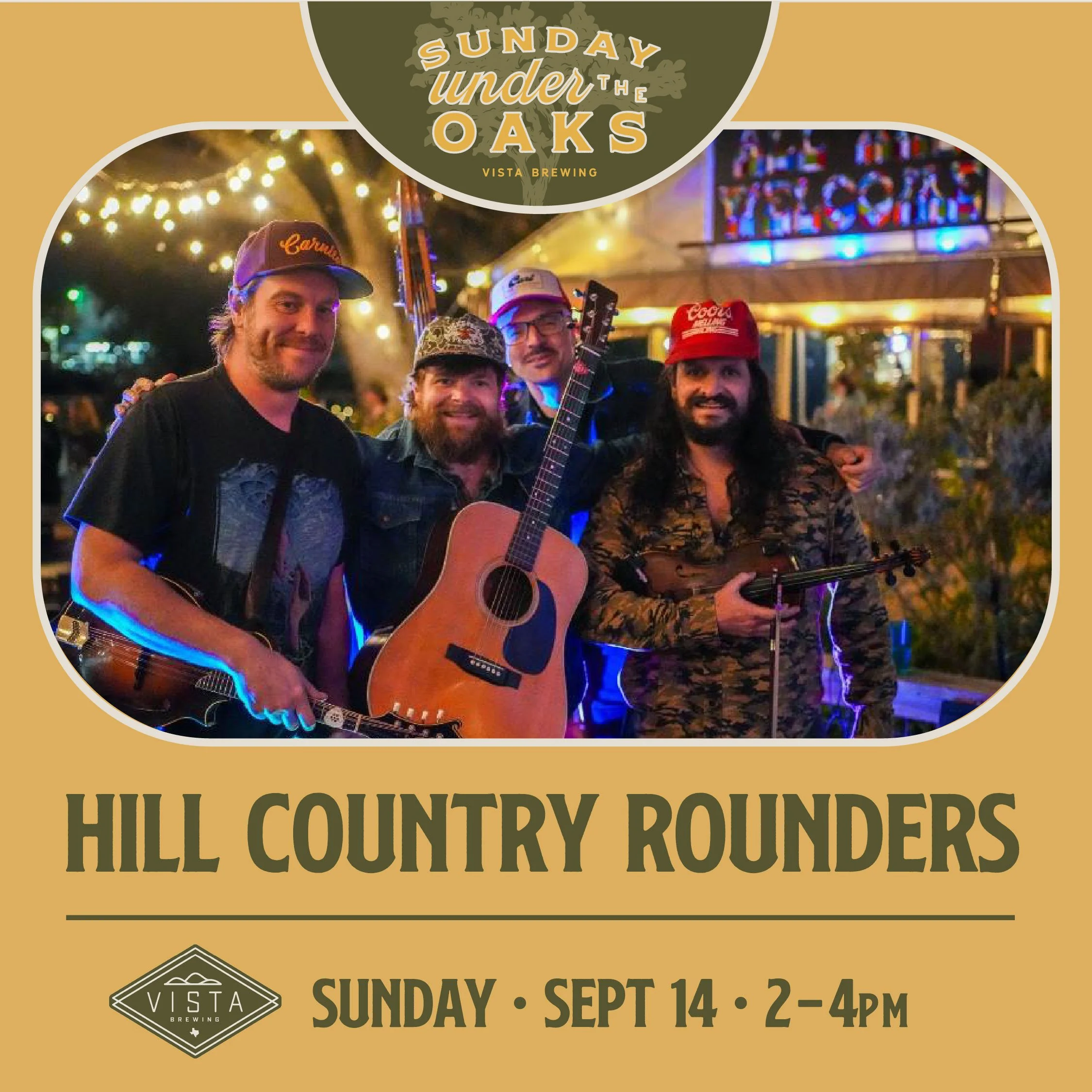 Live Music: Sunday Under the Oaks