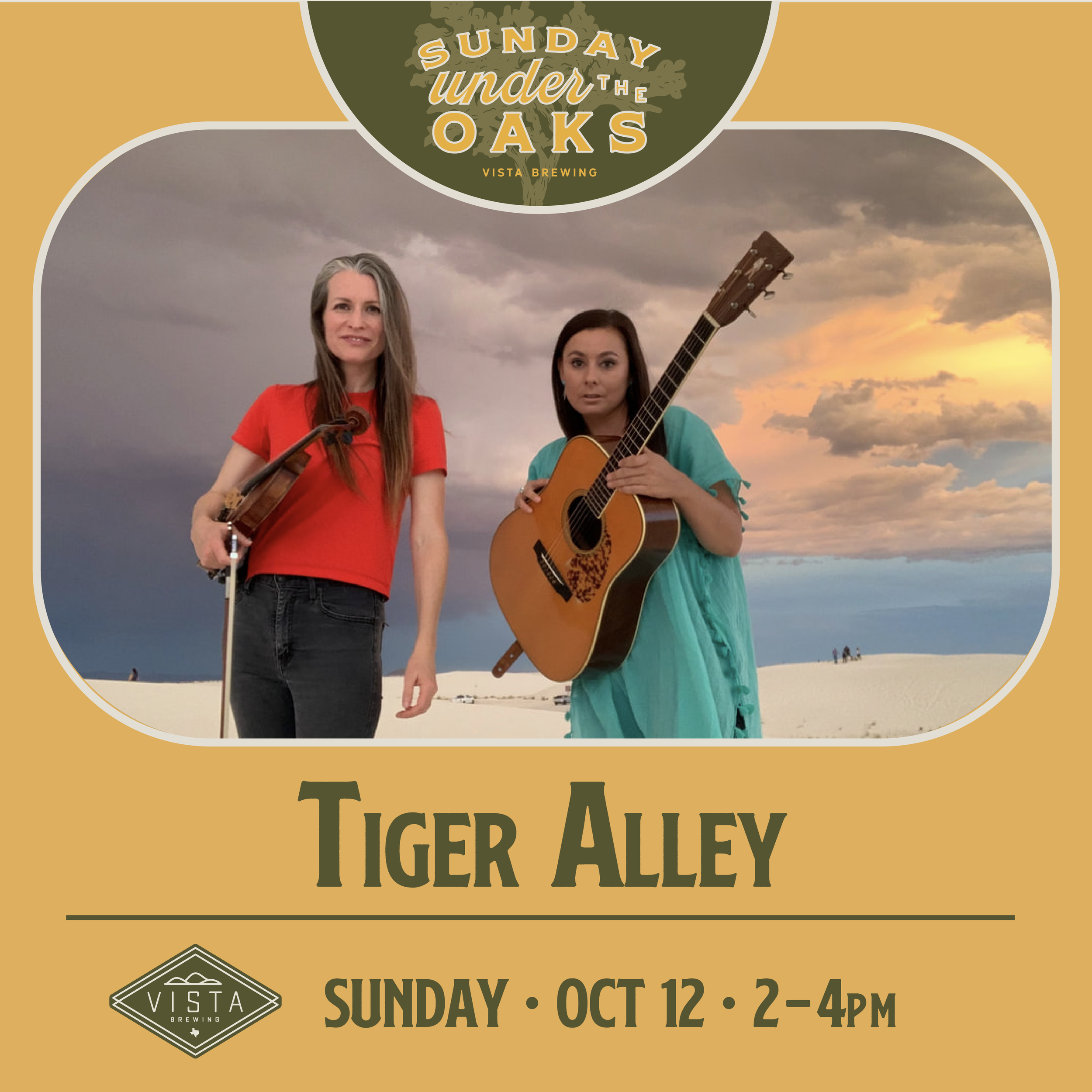 Live Music: Sunday Under the Oaks