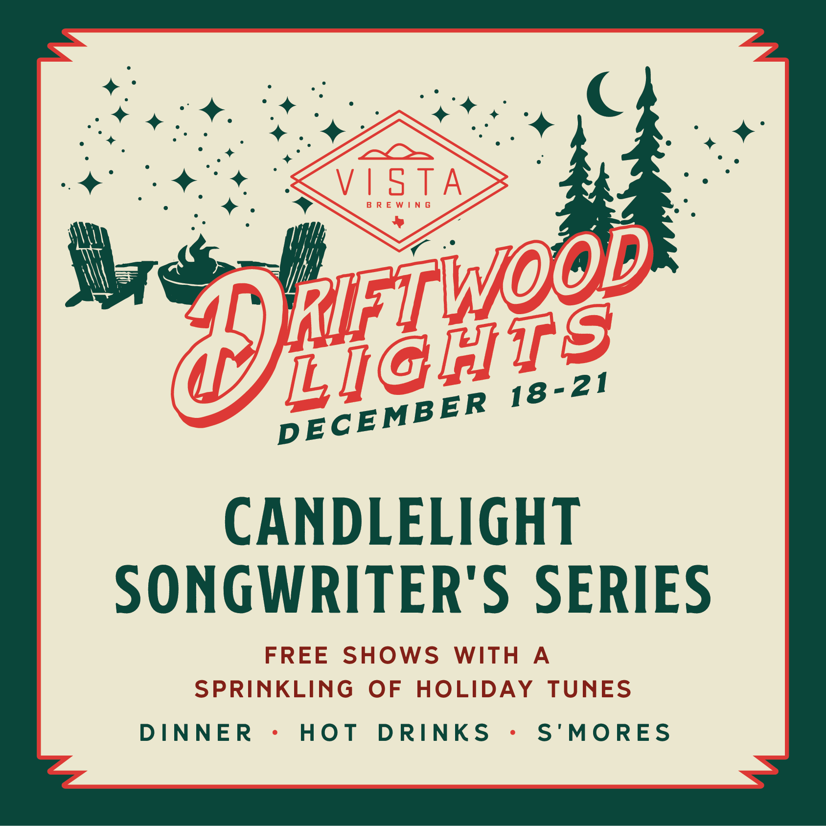 Live Music: Driftwood Lights Holiday Music Series