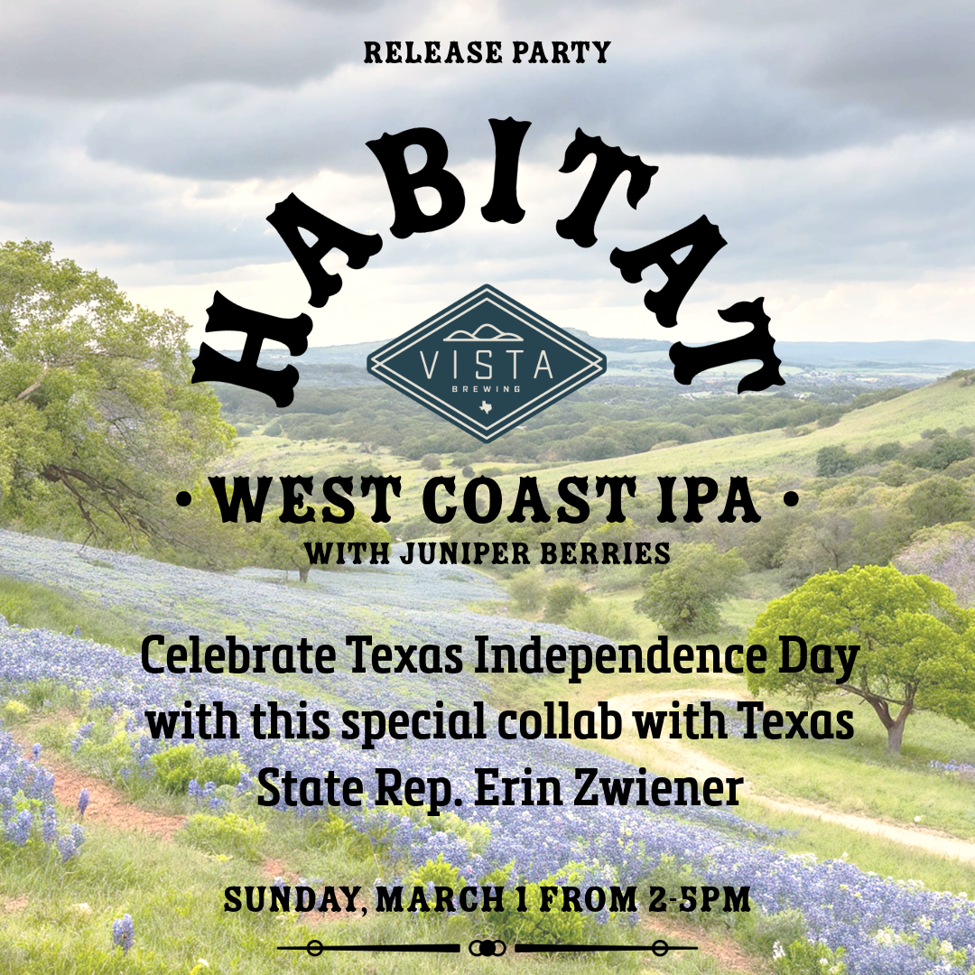 Habitat IPA Release Party + Texas Independence Celebration