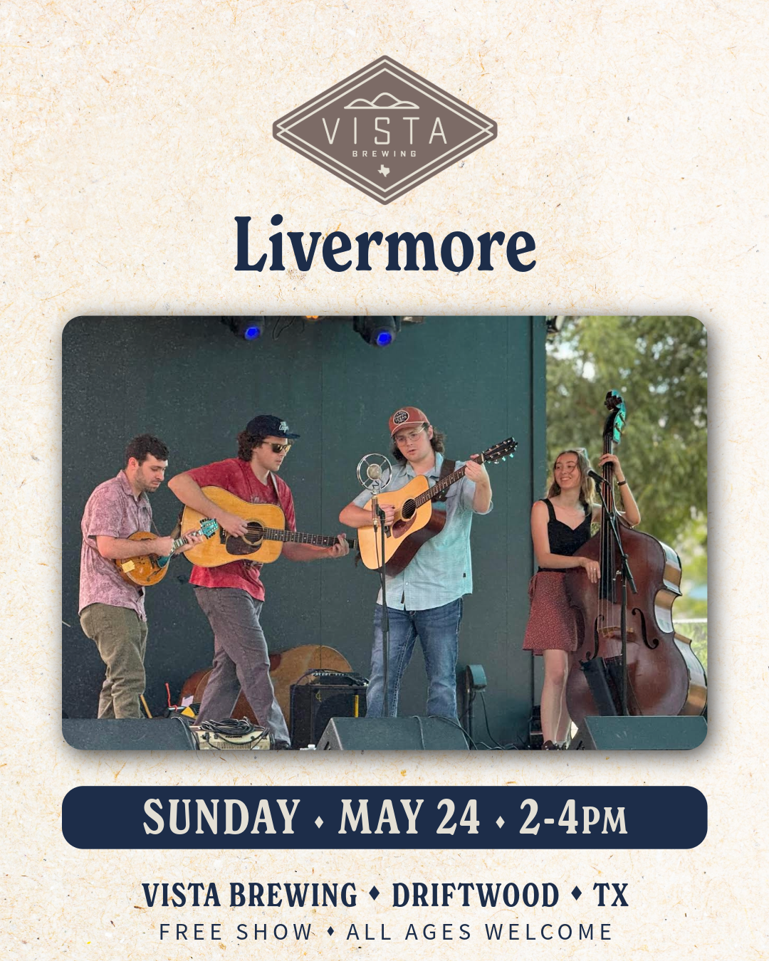 Live Music: Sunday Under the Oaks 