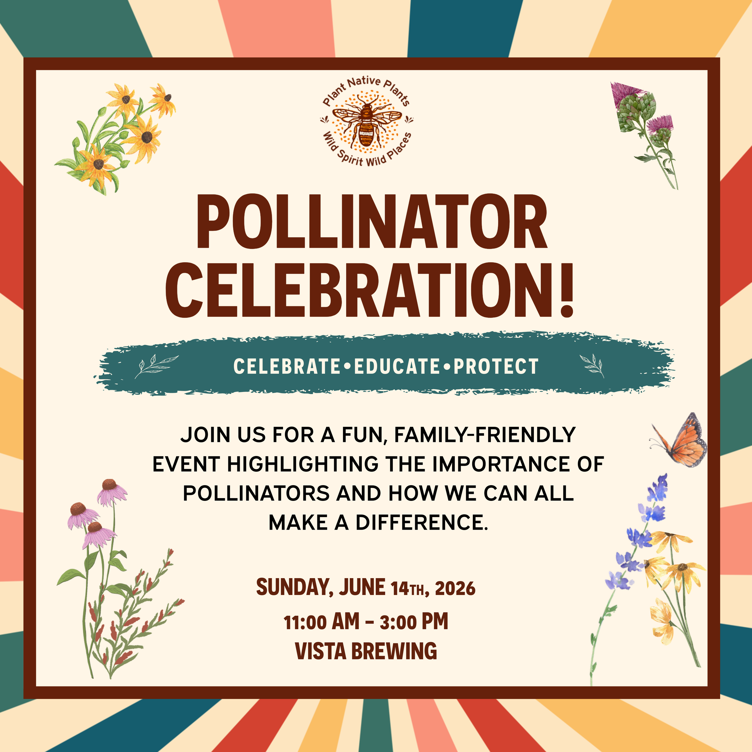 Pollinator Celebration with Wild Spirit Wild Places