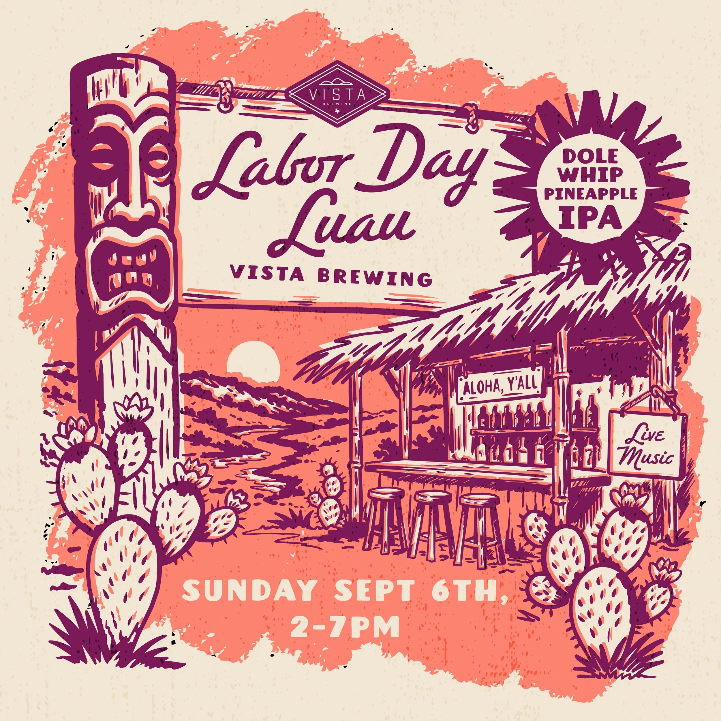 Labor Day Weekend Luau