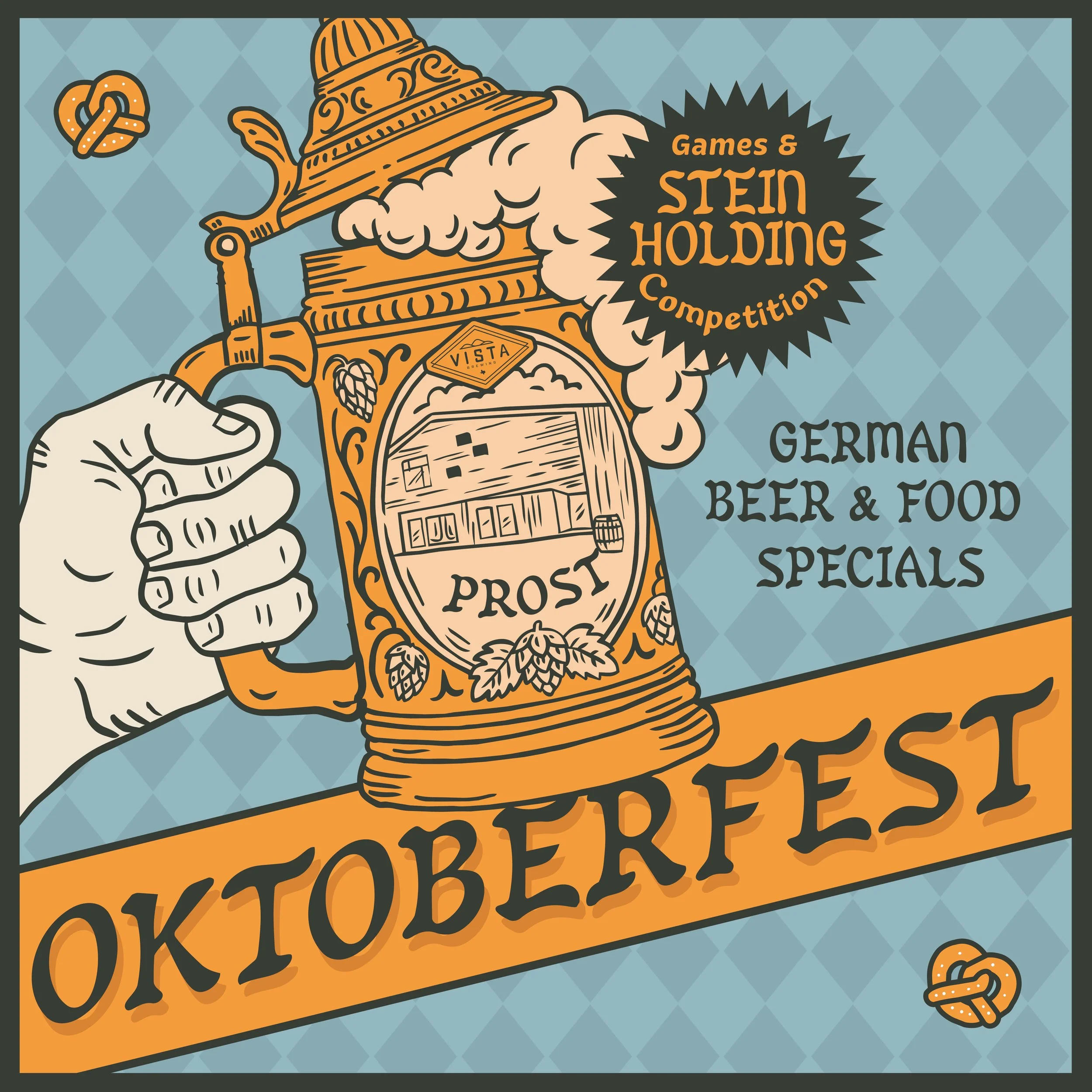Oktoberfest Party at Vista Brewing