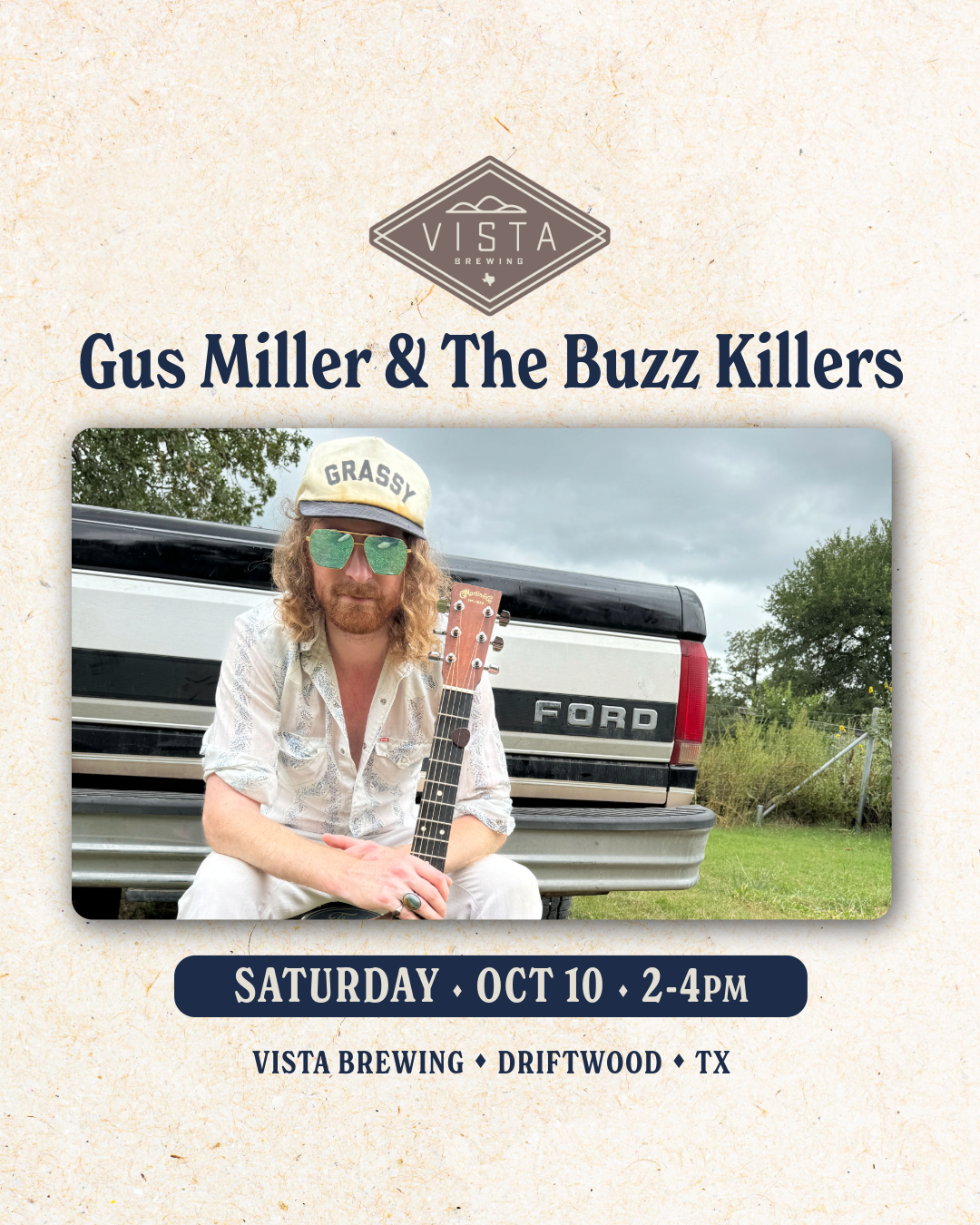 Live Music: Gus Miller & The Buzz Killers