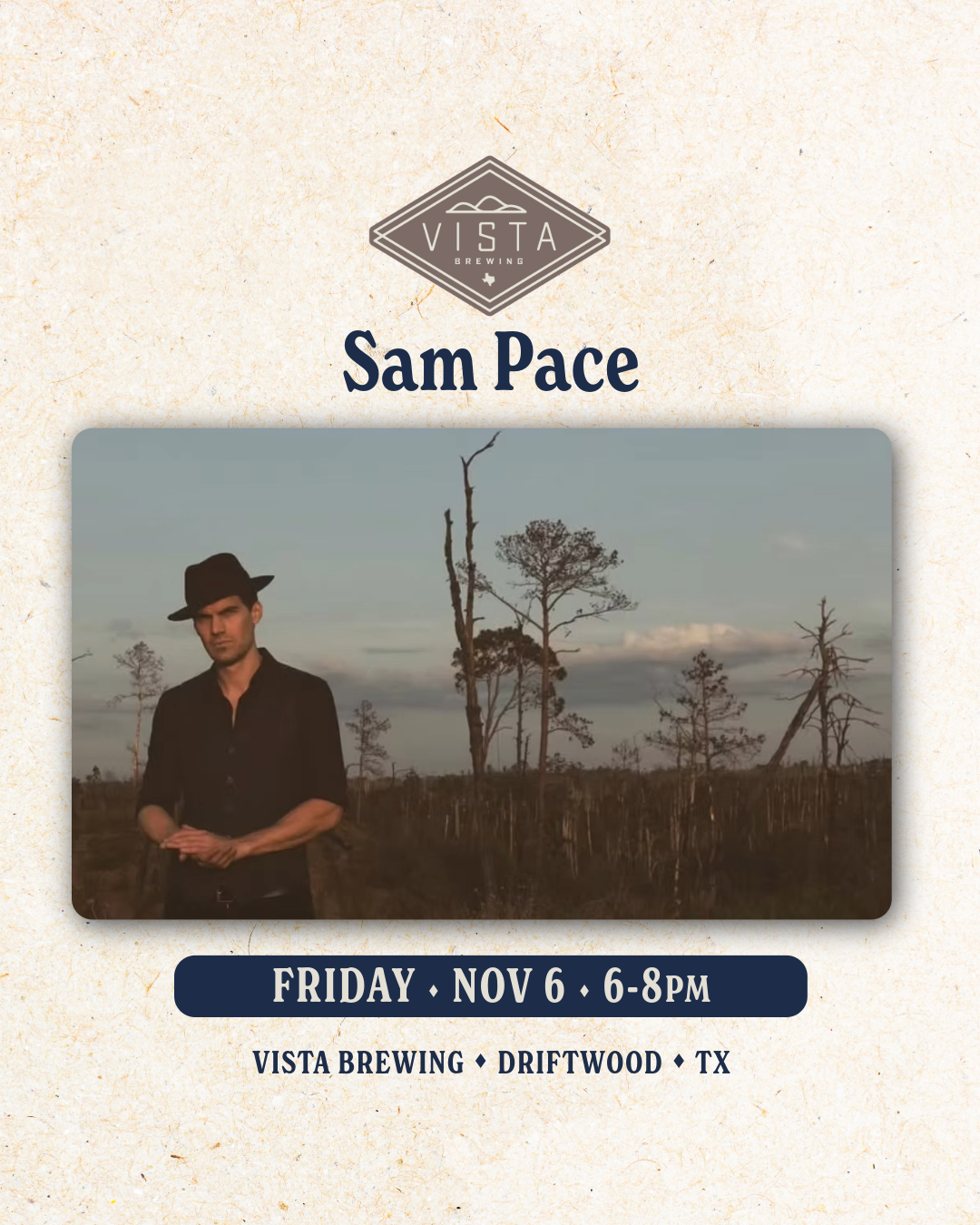 Live Music: Sam Pace