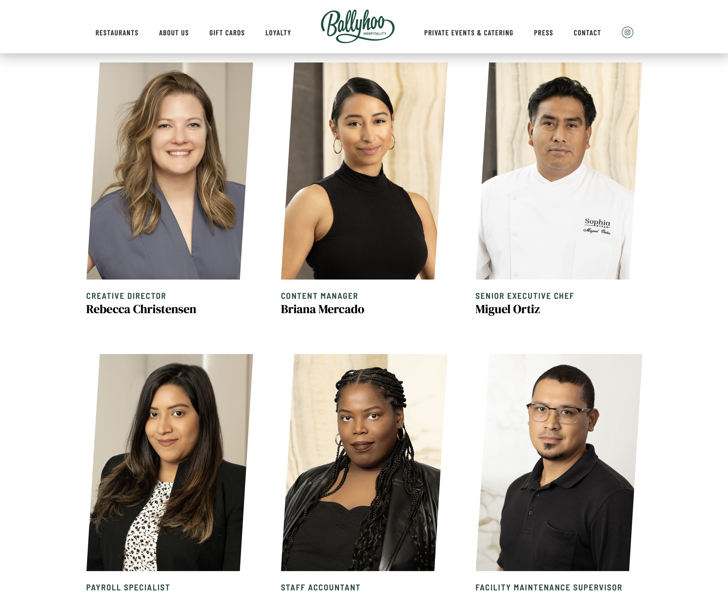 portrait photography of executives of a hospitality company in Itasca