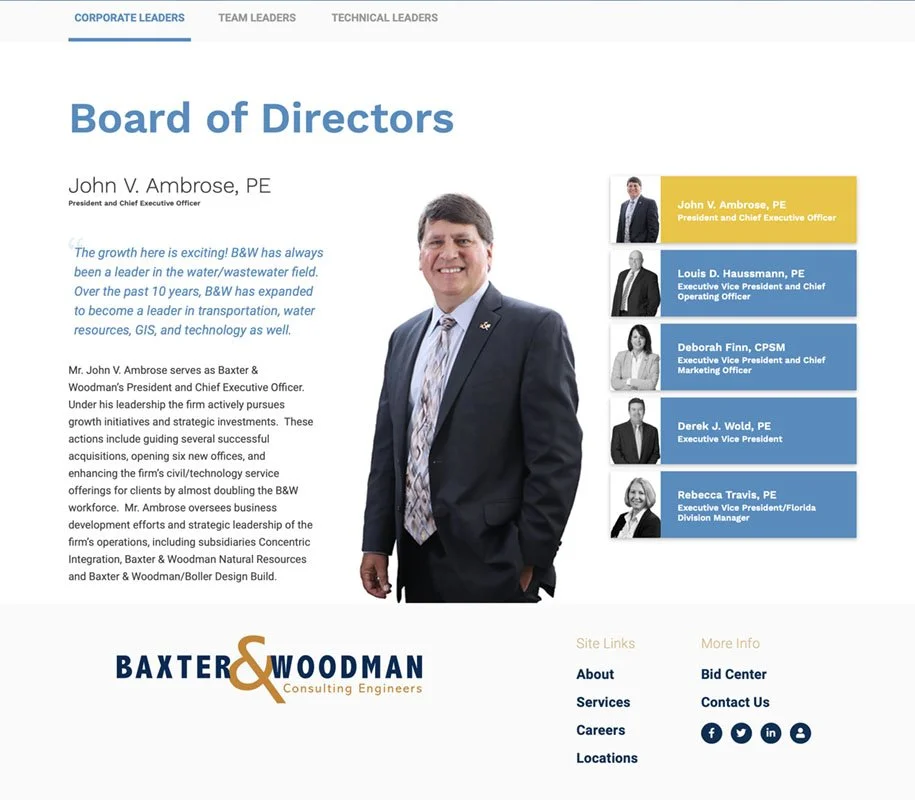 portrait photography of the board of directors