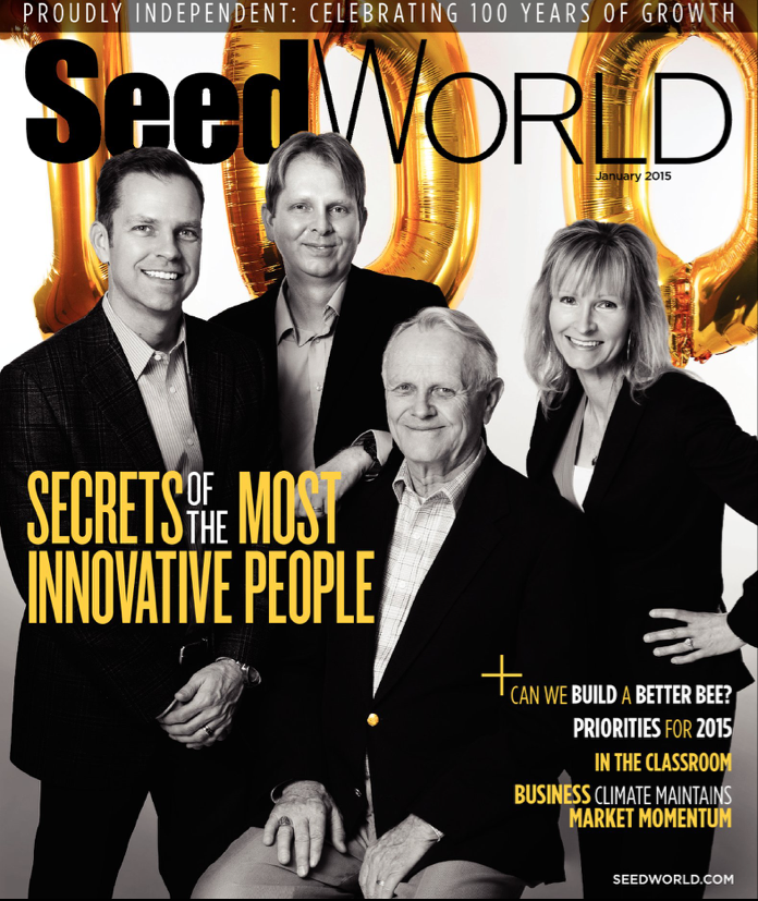 group portrait photography for the cover of a trade magazine taken in Chicago