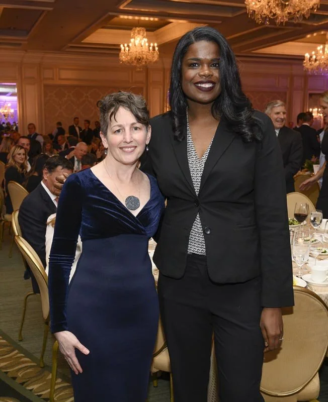 Famous guests at a fundraiser gala at the Four Seasons in Chicago