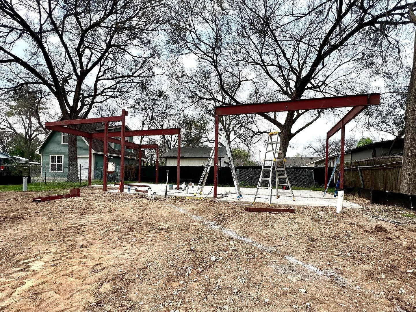 Getting back to our design-build roots.  While we primarily work on steel, we are all in on this one.  From the architectural design to gc, we are working on this new pair of homes.  We don’t take it all on often but excited when the right proj
