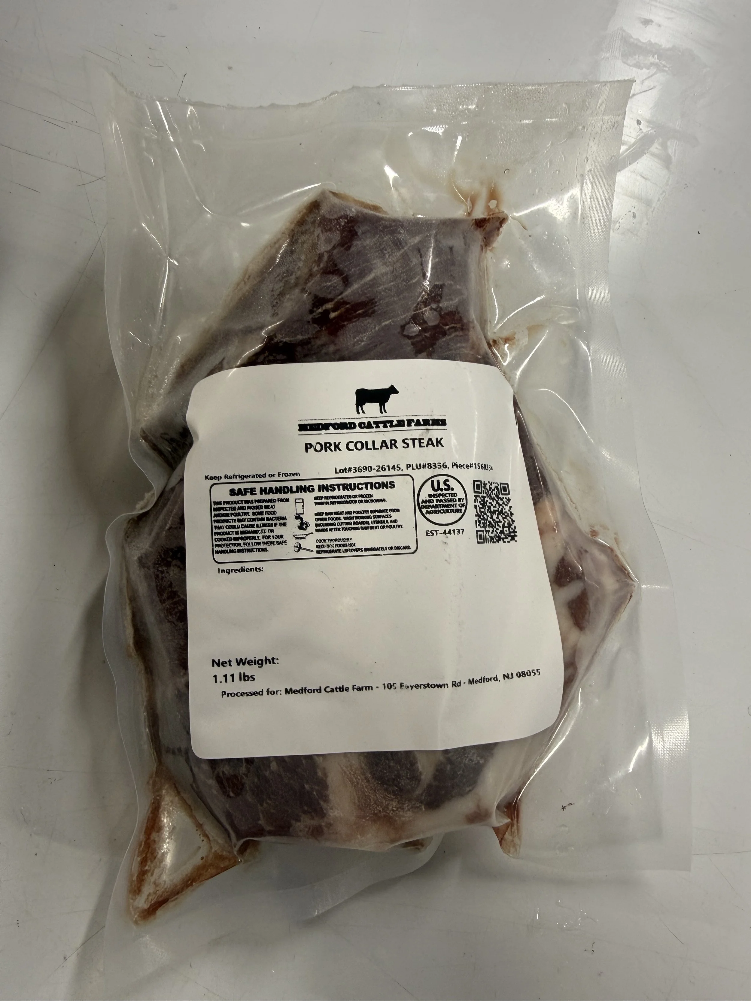 Pork Collar Steak