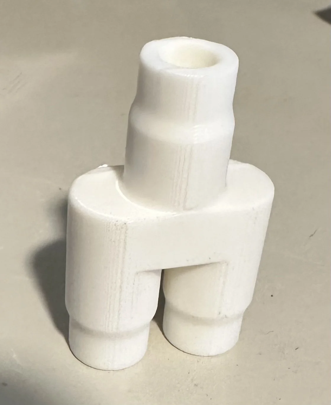 Tubing connector 1 to two 3/8 outer diameter