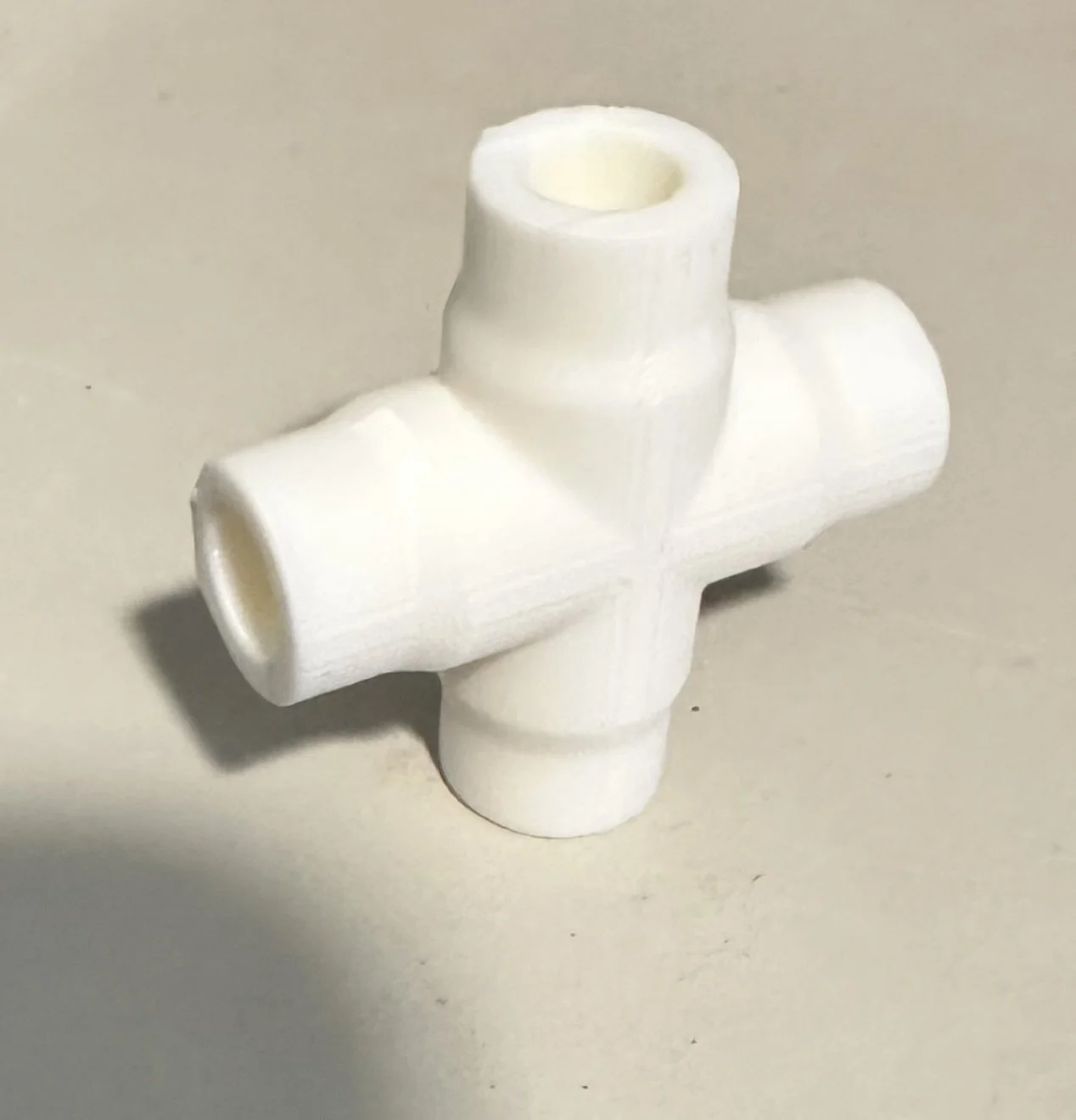 4 way Cross Tubing connector 3/8 outer diameter