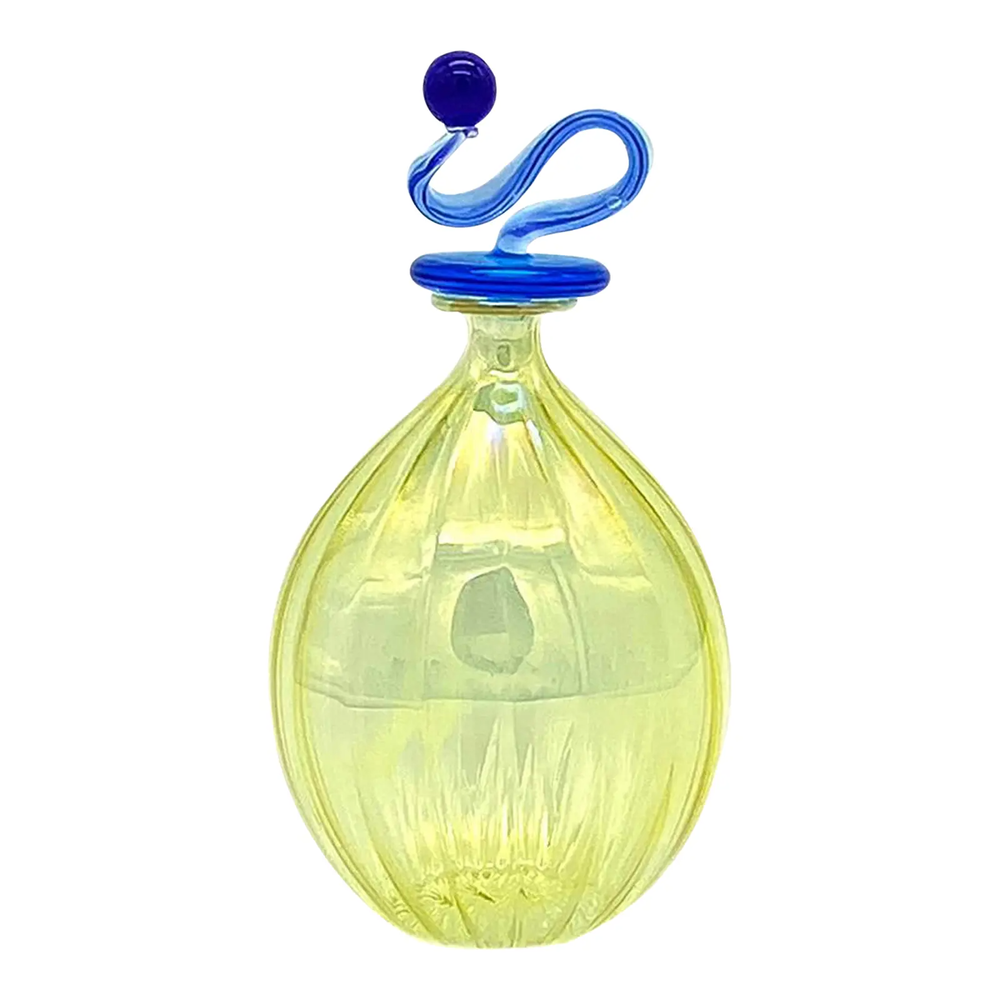 Murano Glass Perfume Bottle With Stopper