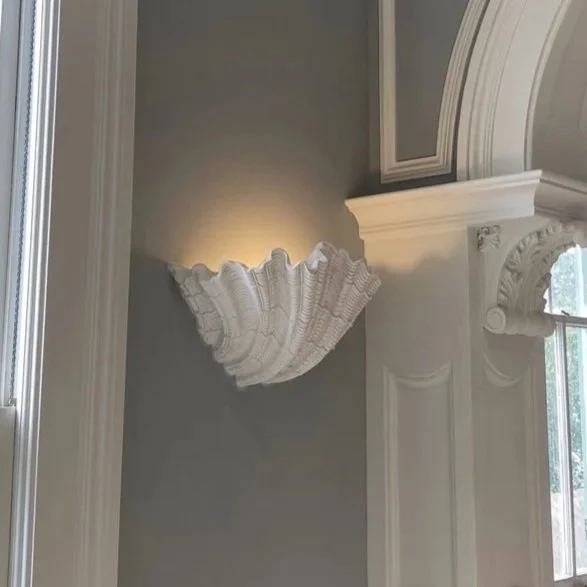 Plaster Shell Sconce ($650 at Etsy)