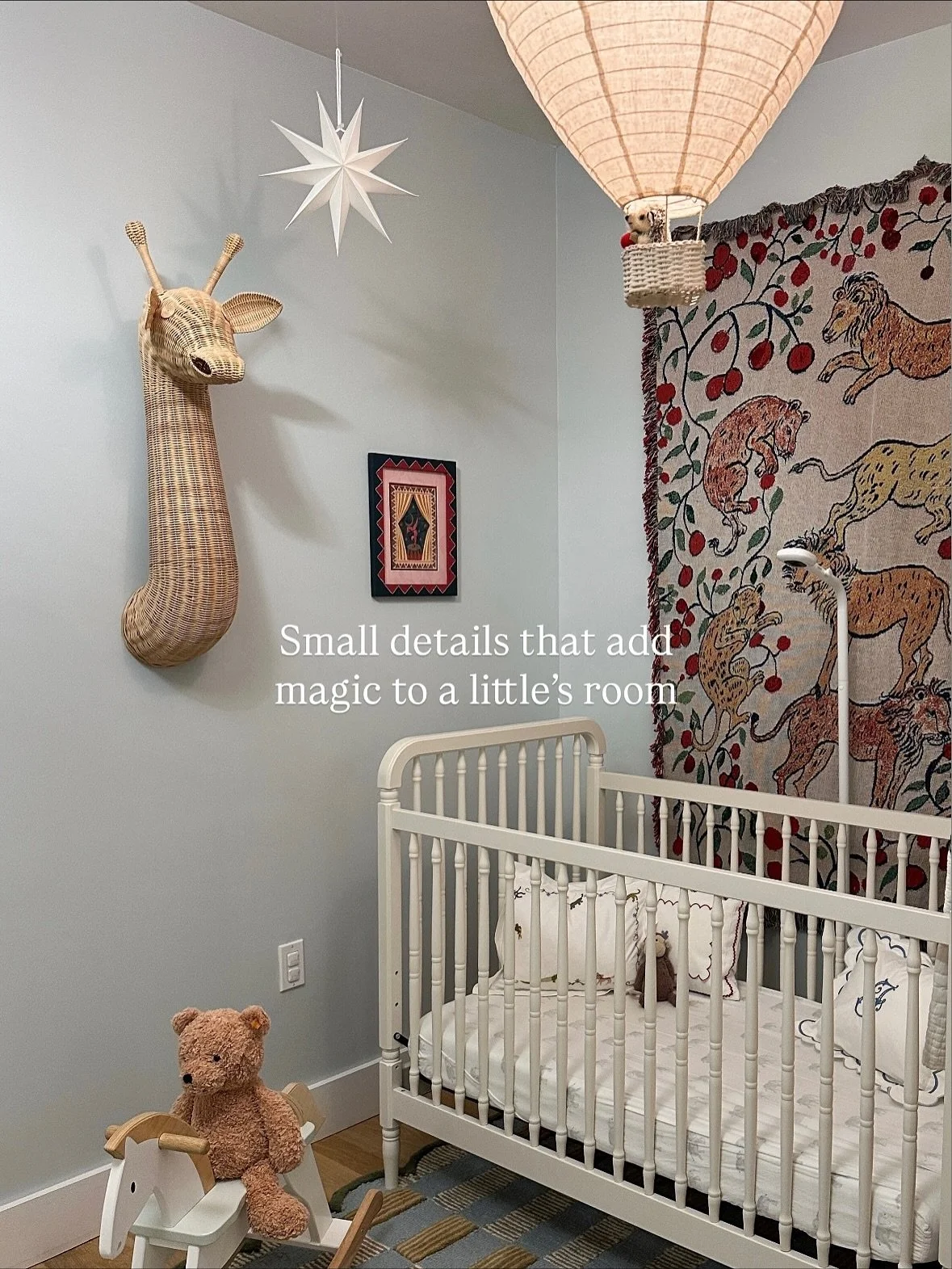 As a parent it&rsquo;s such a joy to create a magical world for a little to grow and thrive in. Here are some of my favorite small details in my son&rsquo;s nursery that delight me &mdash; and hopefully him. The key is to not be precious, the most sp